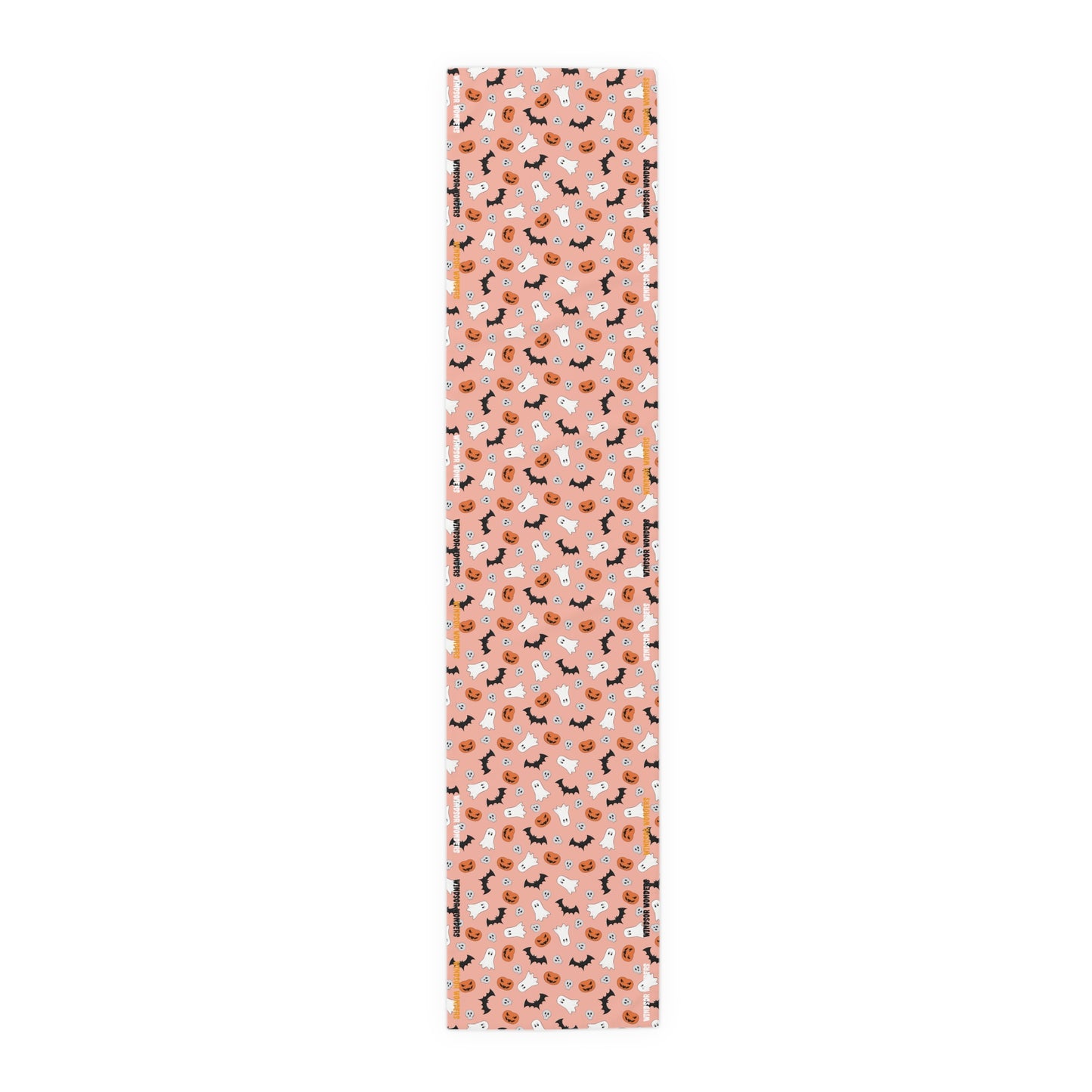 Windsor Wonders Orange Halloween Table Runner