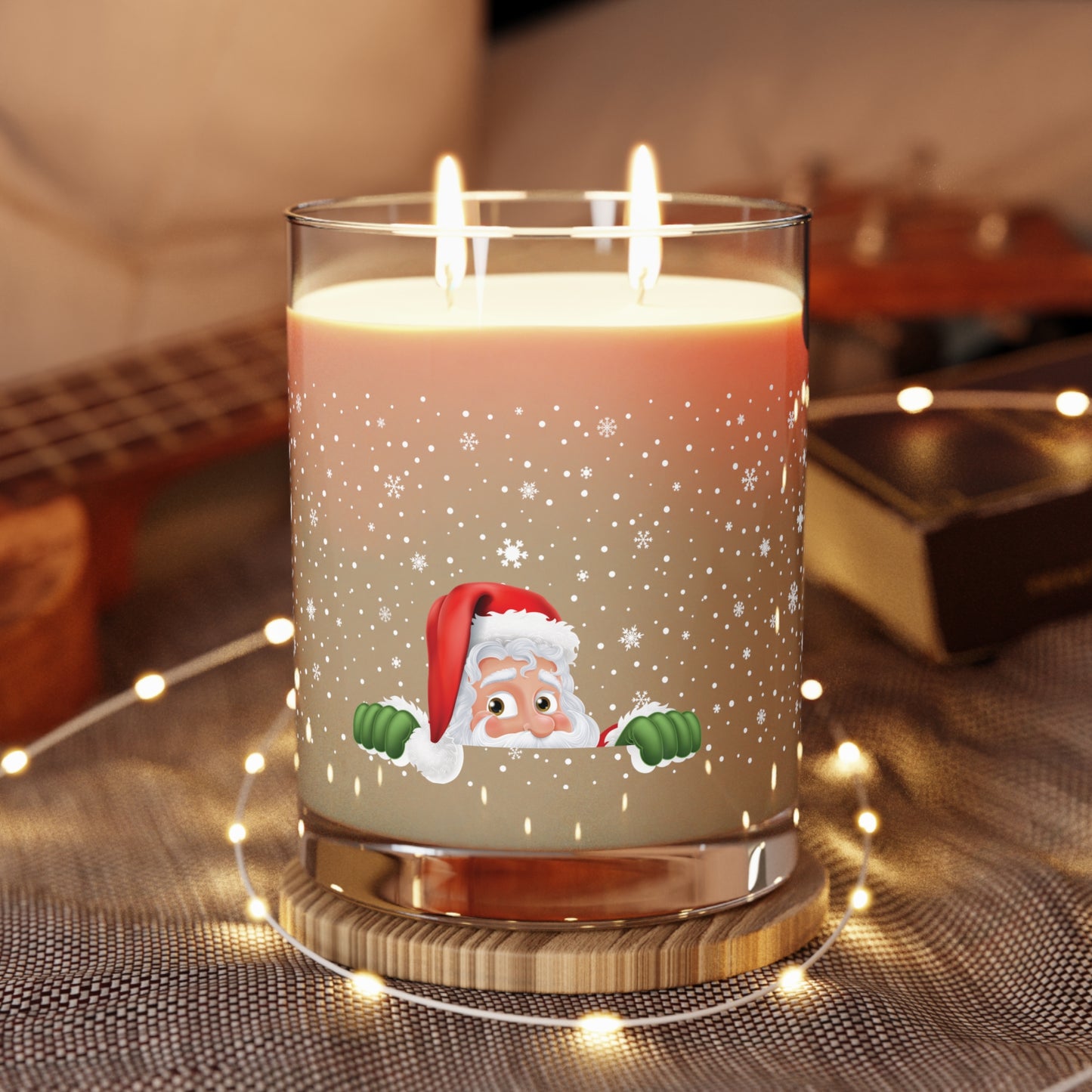 Santa Wrap - Scented Candle - Full Glass, 11oz