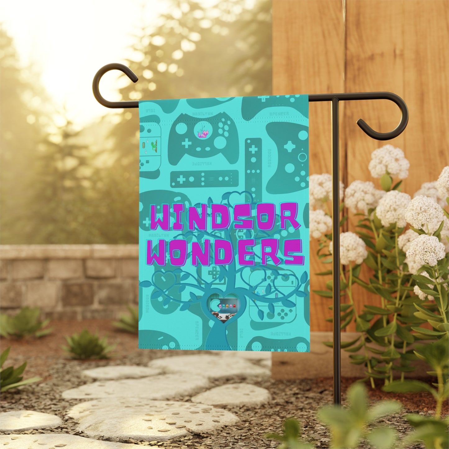 Windsor Wonders Garden & House Banner - Double-Sided Design
