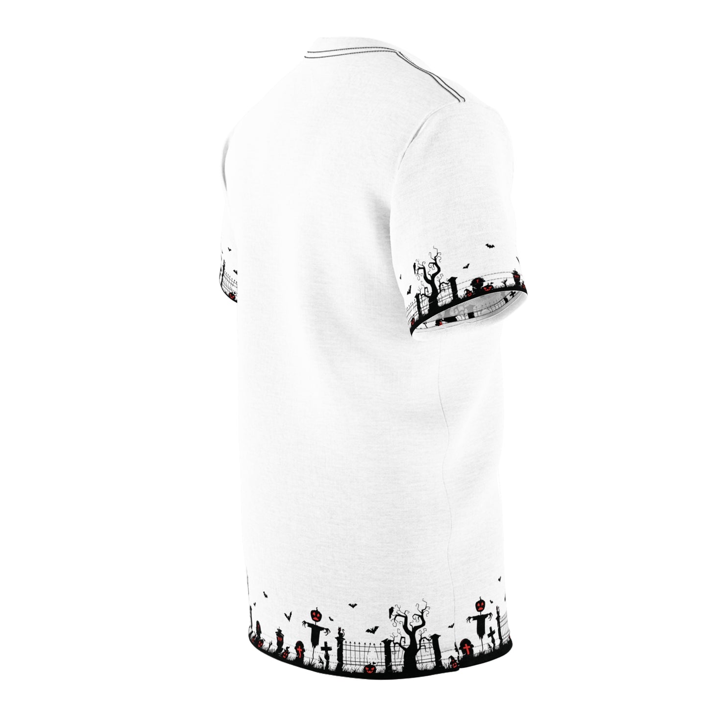 Windsor Wonders White Graveyard Unisex Cut & Sew Tee (AOP)