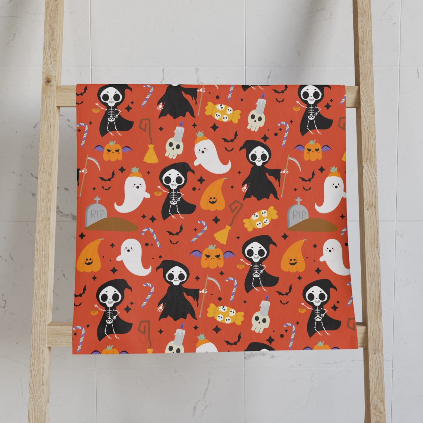 Windsor Wonders Reaper Halloween Hand Towel