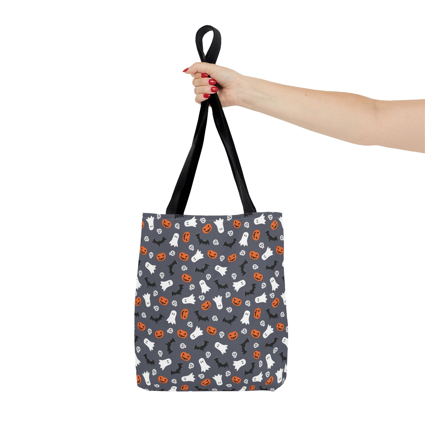 Windsor Wonders Dark Grey Halloween Tote Bag (AOP)