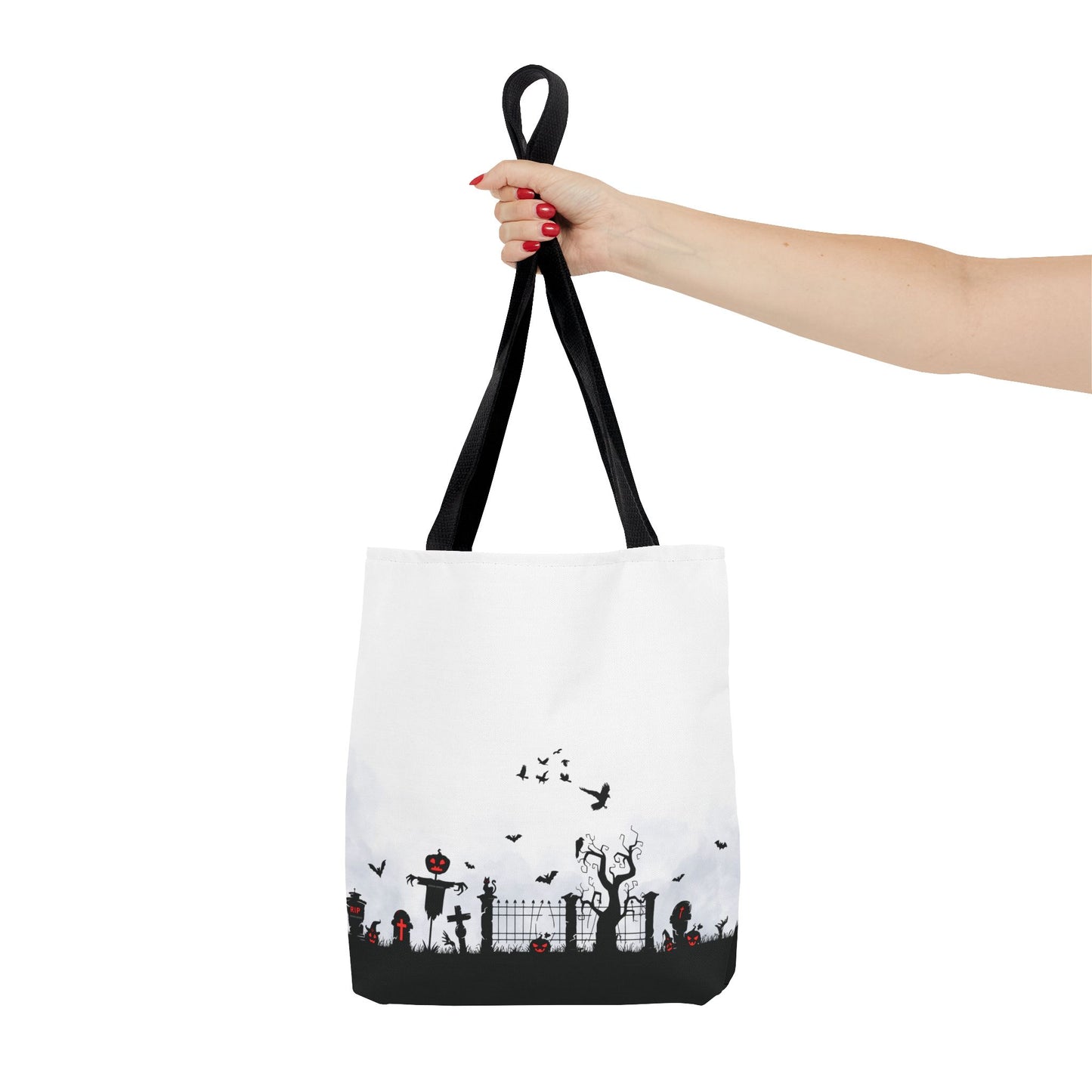Windsor Wonders White Graveyard Tote Bag (AOP)