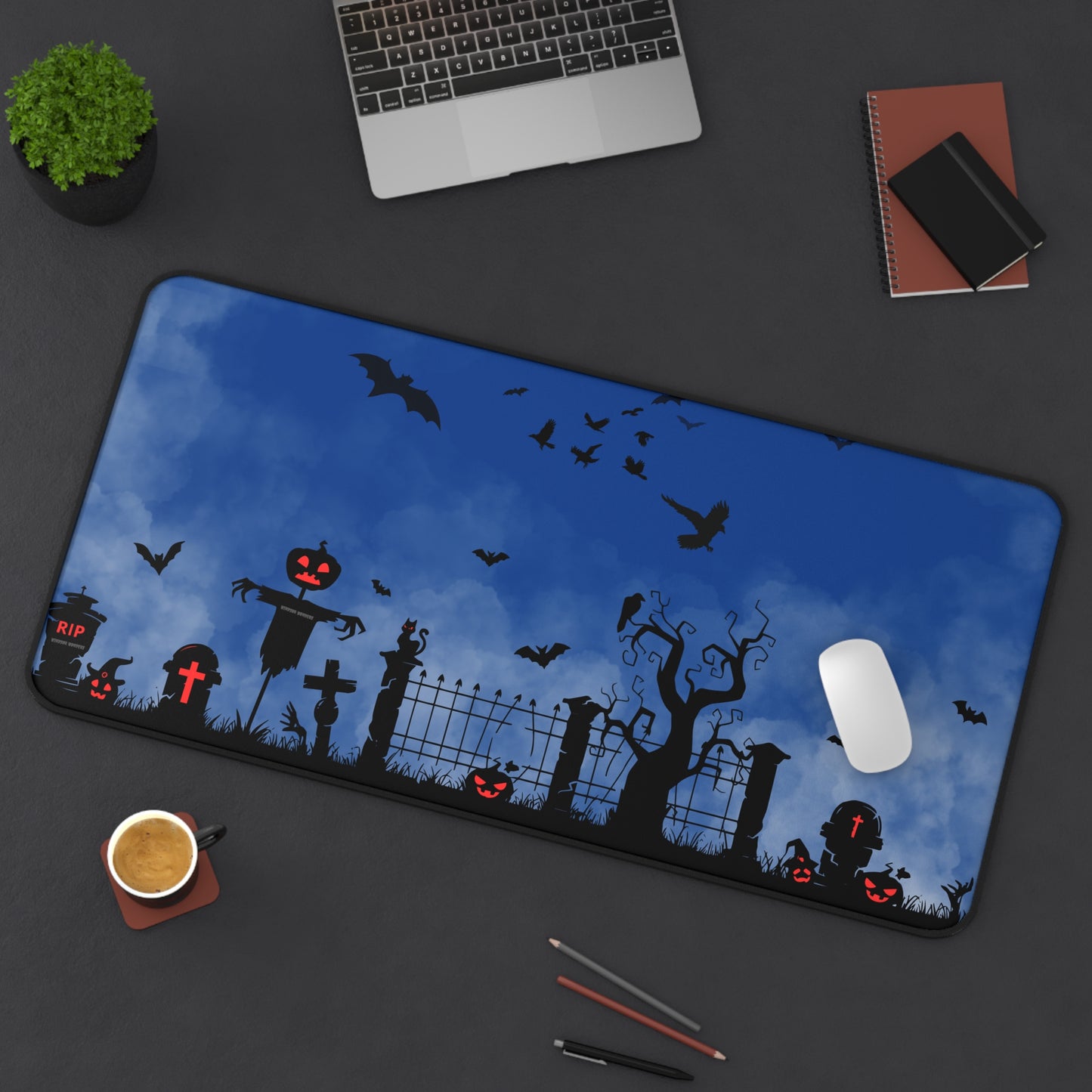 Windsor Wonders Dark Blue Graveyard Desk Mat