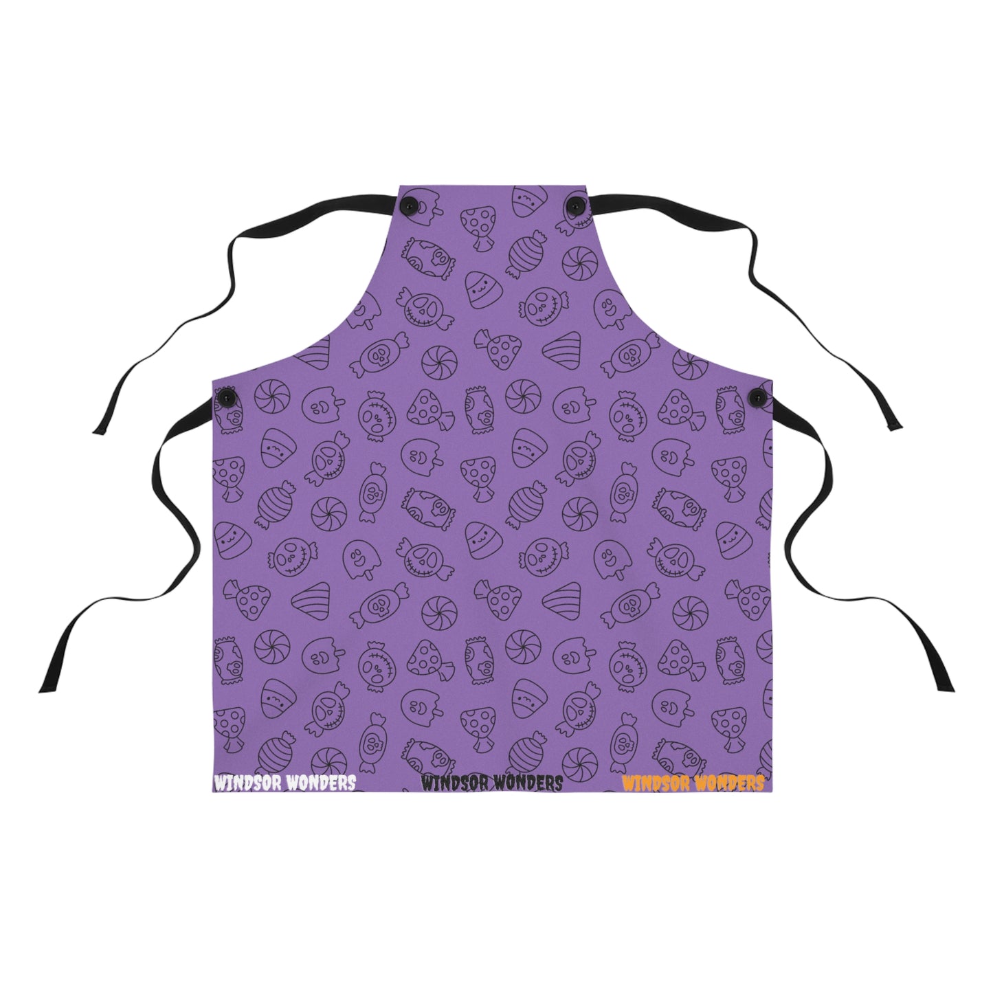 Windsor Wonders Light Purple Halloween Candy Apron (AOP)