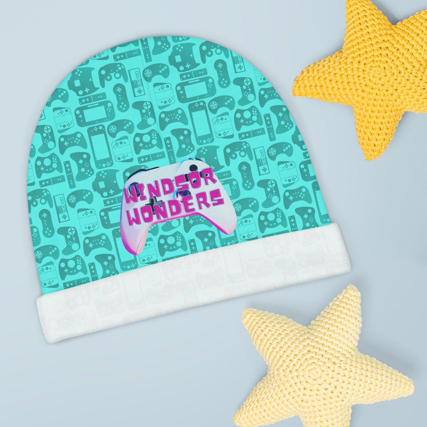 Windsor Wonders Games Baby Beanie (AOP)