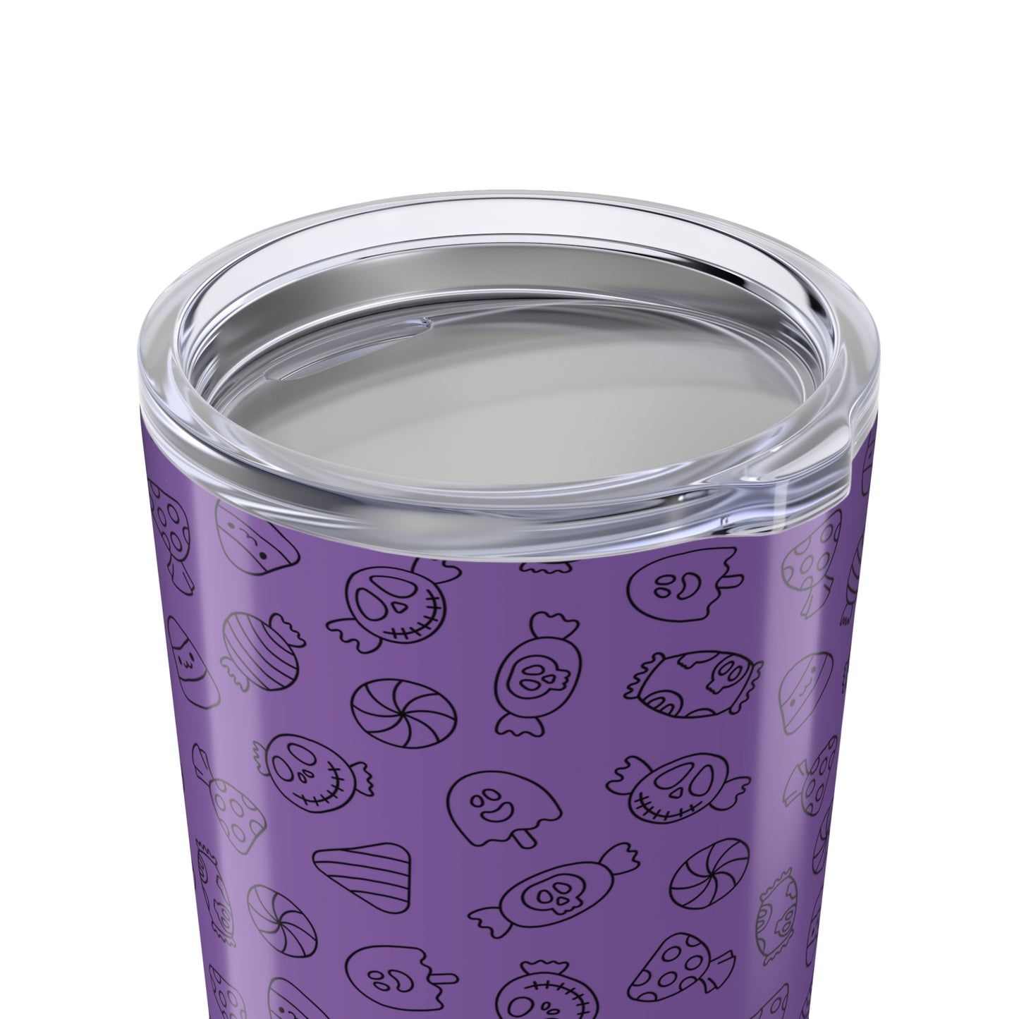 Light Purple Halloween Candy Tumbler 20oz