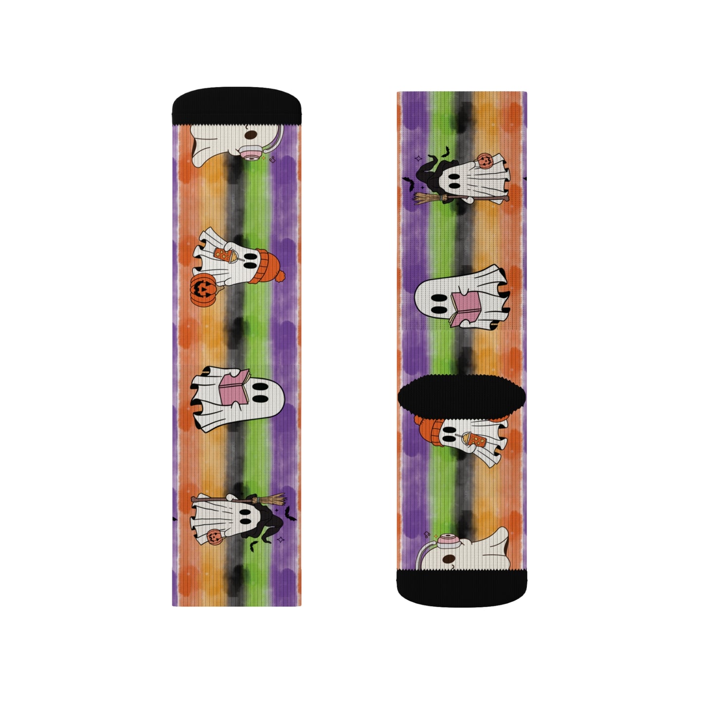 Windsor Wonders Halloween Ghosts Sublimation Socks