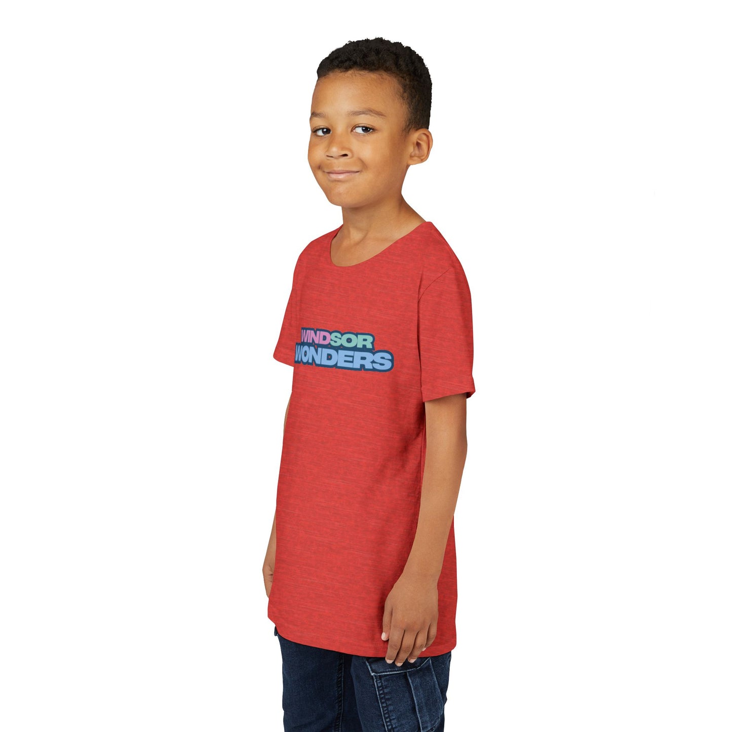 Windsor Wonders Youth Short Sleeve Tee - 'Windsor Wonders' Graphic T-Shirt, Fun Summer Wear, Gift for Kids, Adventure Apparel, Family Outing