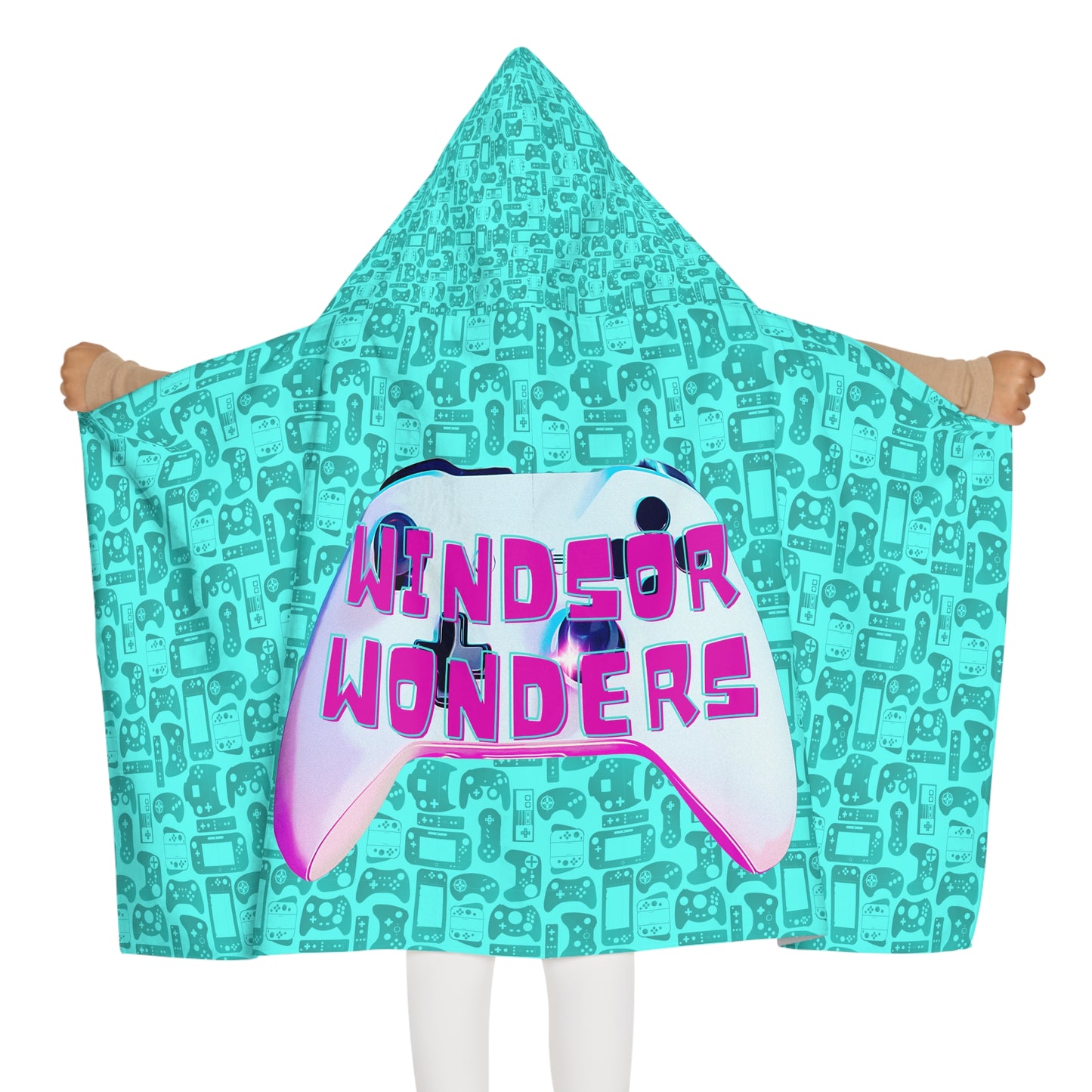 Windsor Wonders Games Youth Hooded Towel
