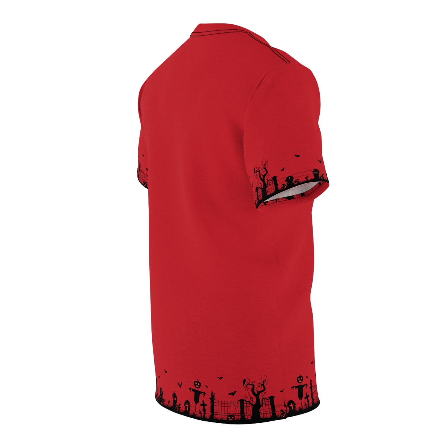 Windsor Wonders Red Graveyard Unisex Cut & Sew Tee (AOP)