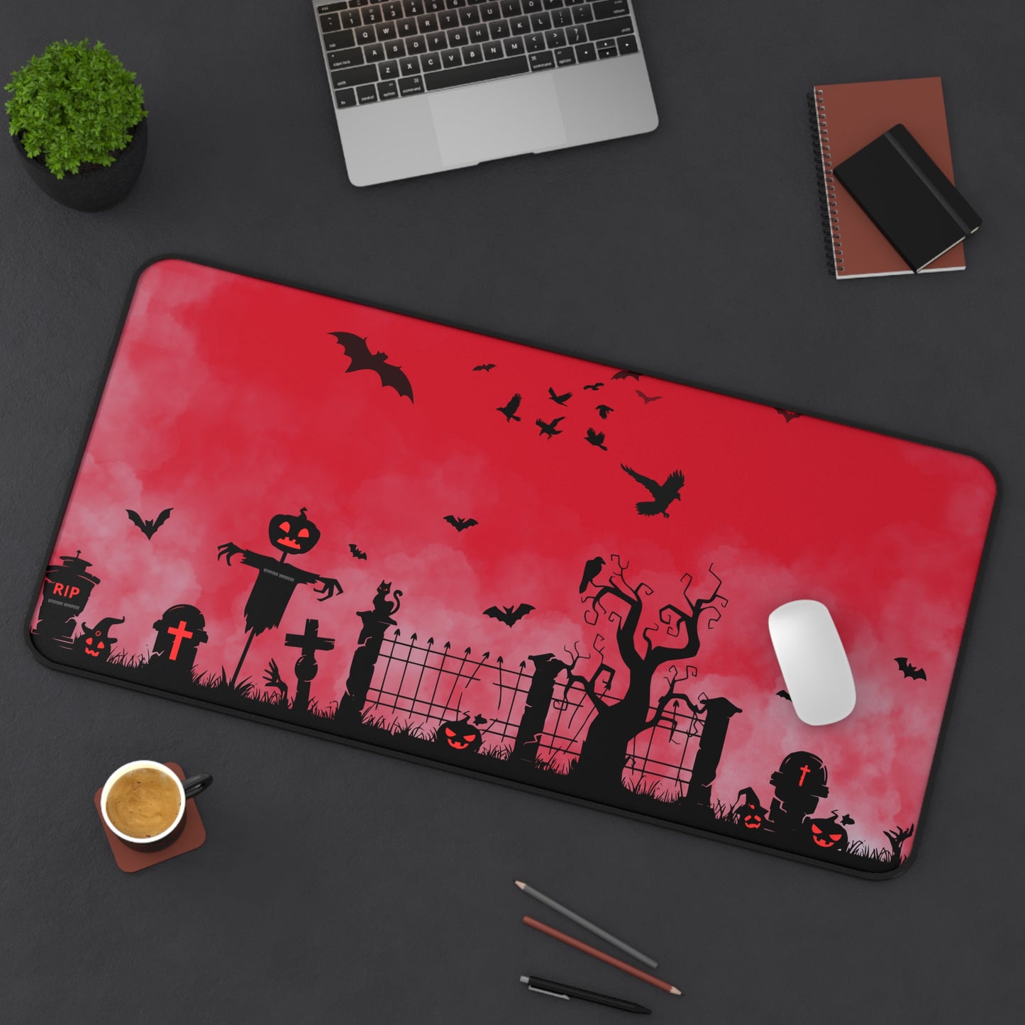 Windsor Wonders Red Graveyard Desk Mat