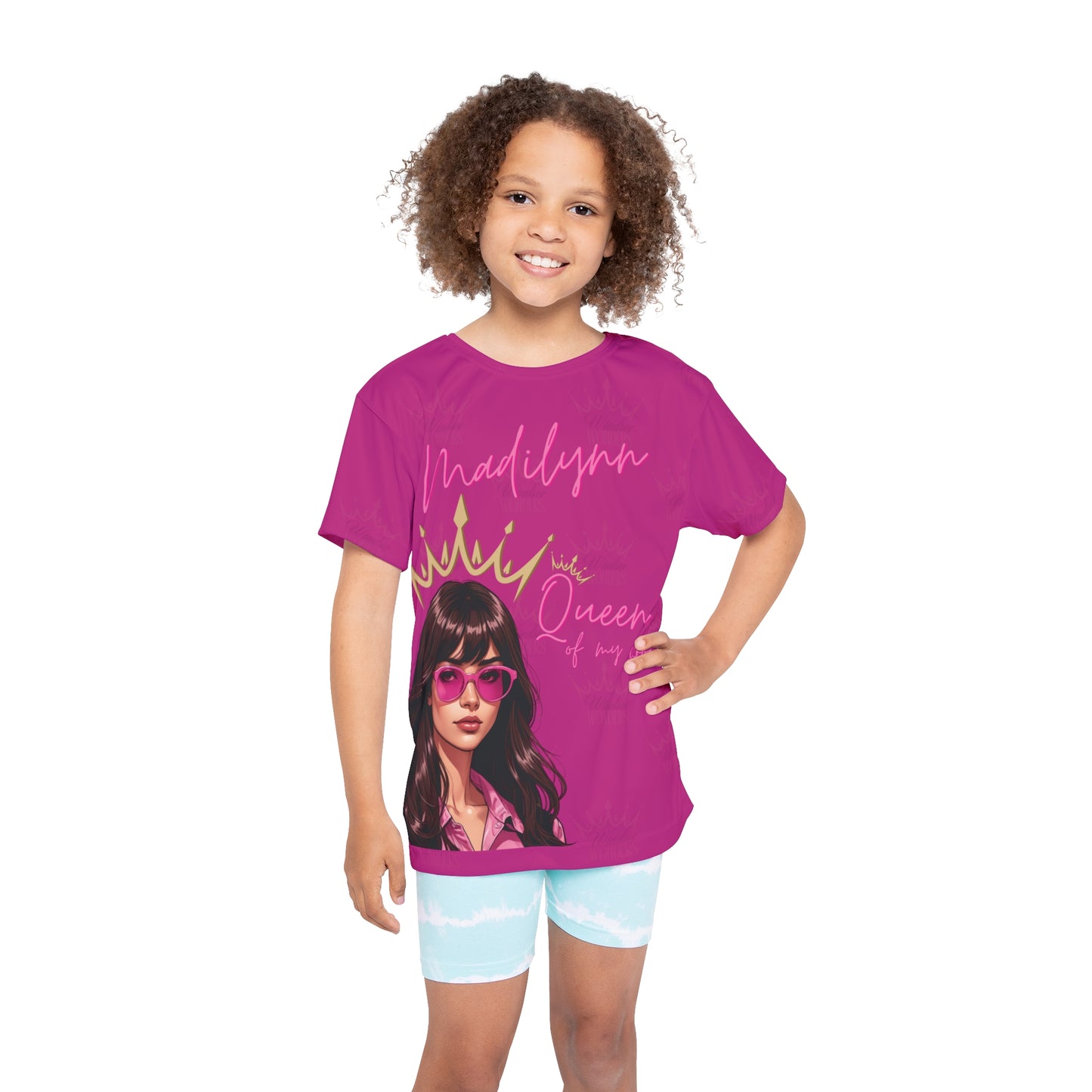 Kids Madilynn Jersey, Customizable Sports Top, Fun Jersey for Girls, Personalized Athletic Shirt, Birthday Gift for Kids, Activewear