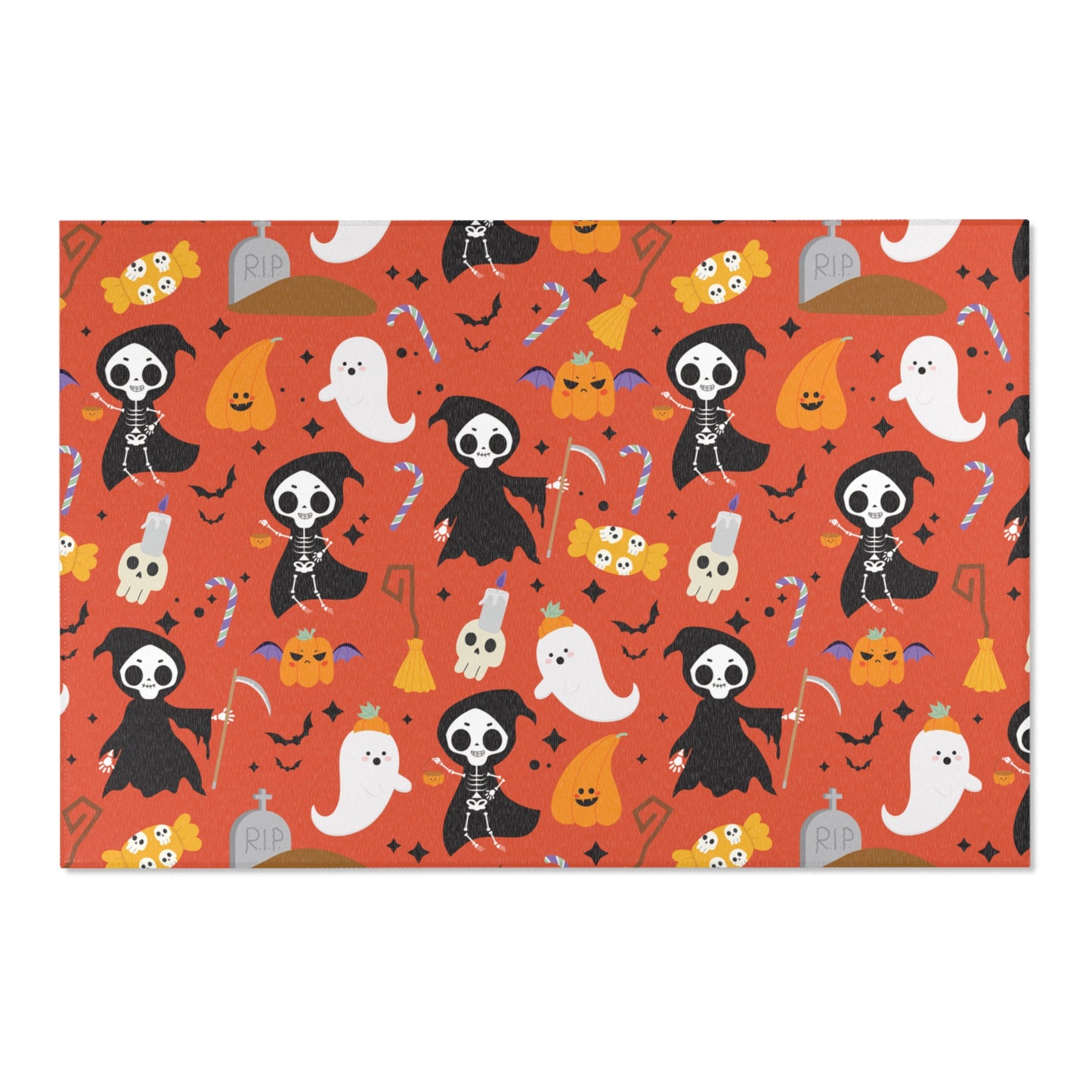 Windsor Wonders Reaper Halloween Area Rugs