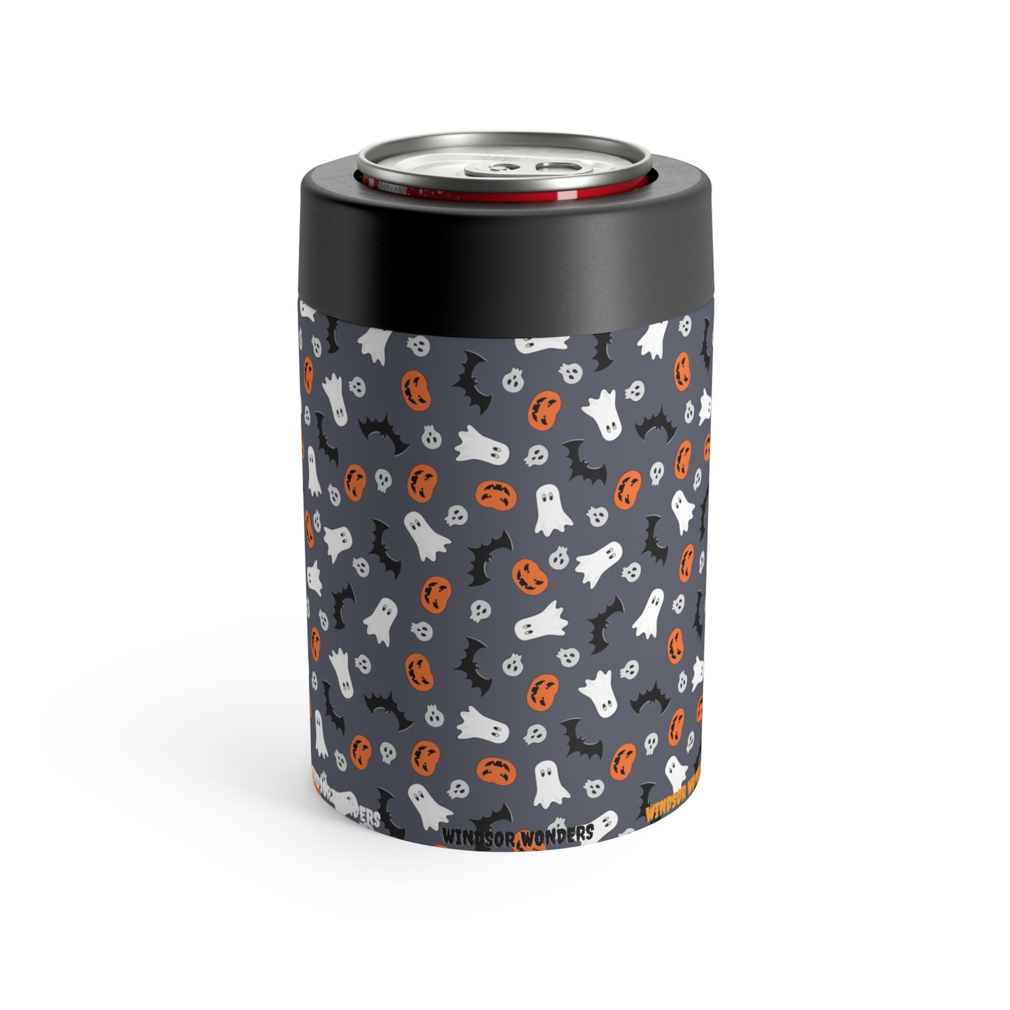 Windsor Wonders Dark Grey Halloween Can Holder