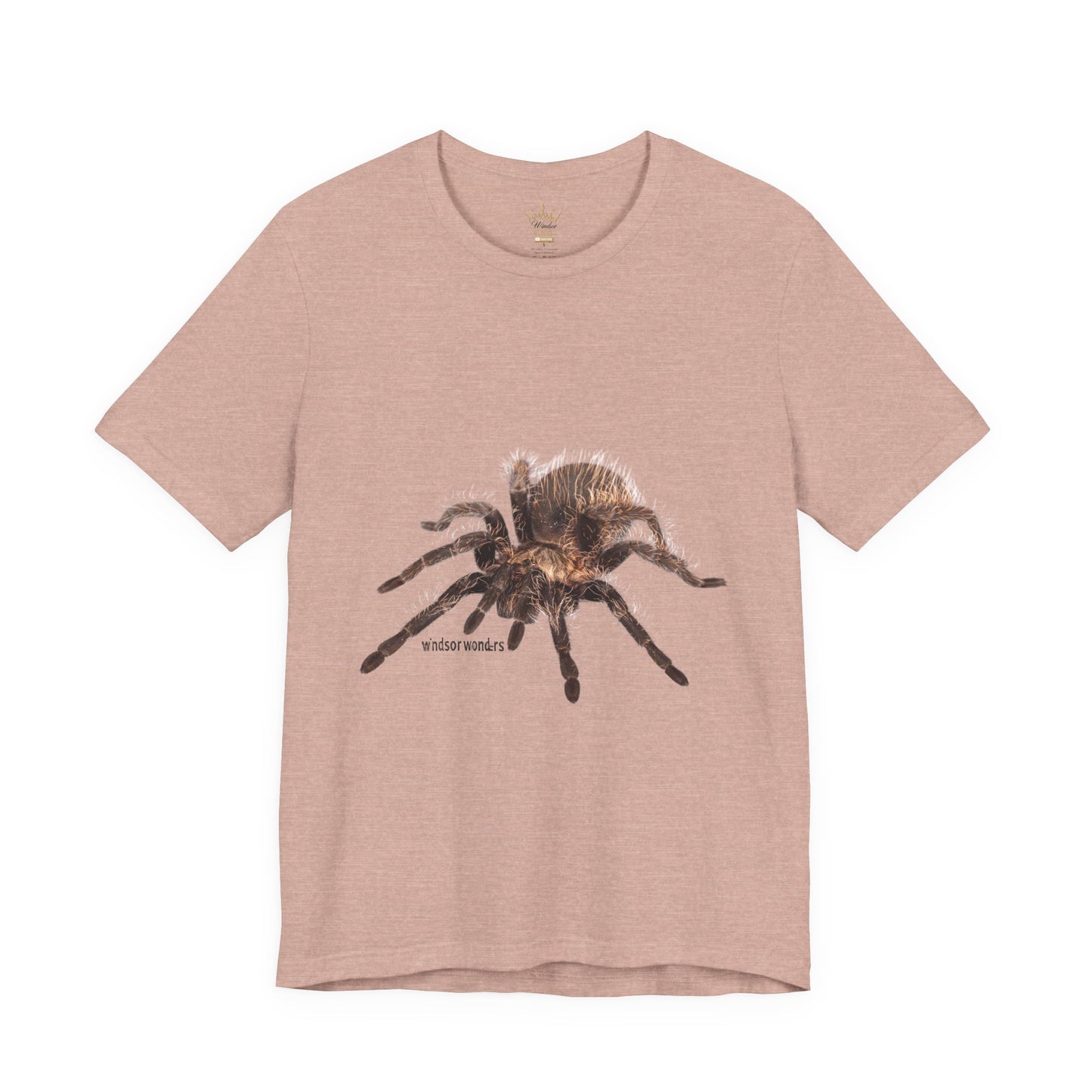 T-Shirt featuring a Realistic Tarantula Design, Funny Spider Lover Tee, Gift for Entomologists, Halloween Costume Shirt, Nature Fan [...]