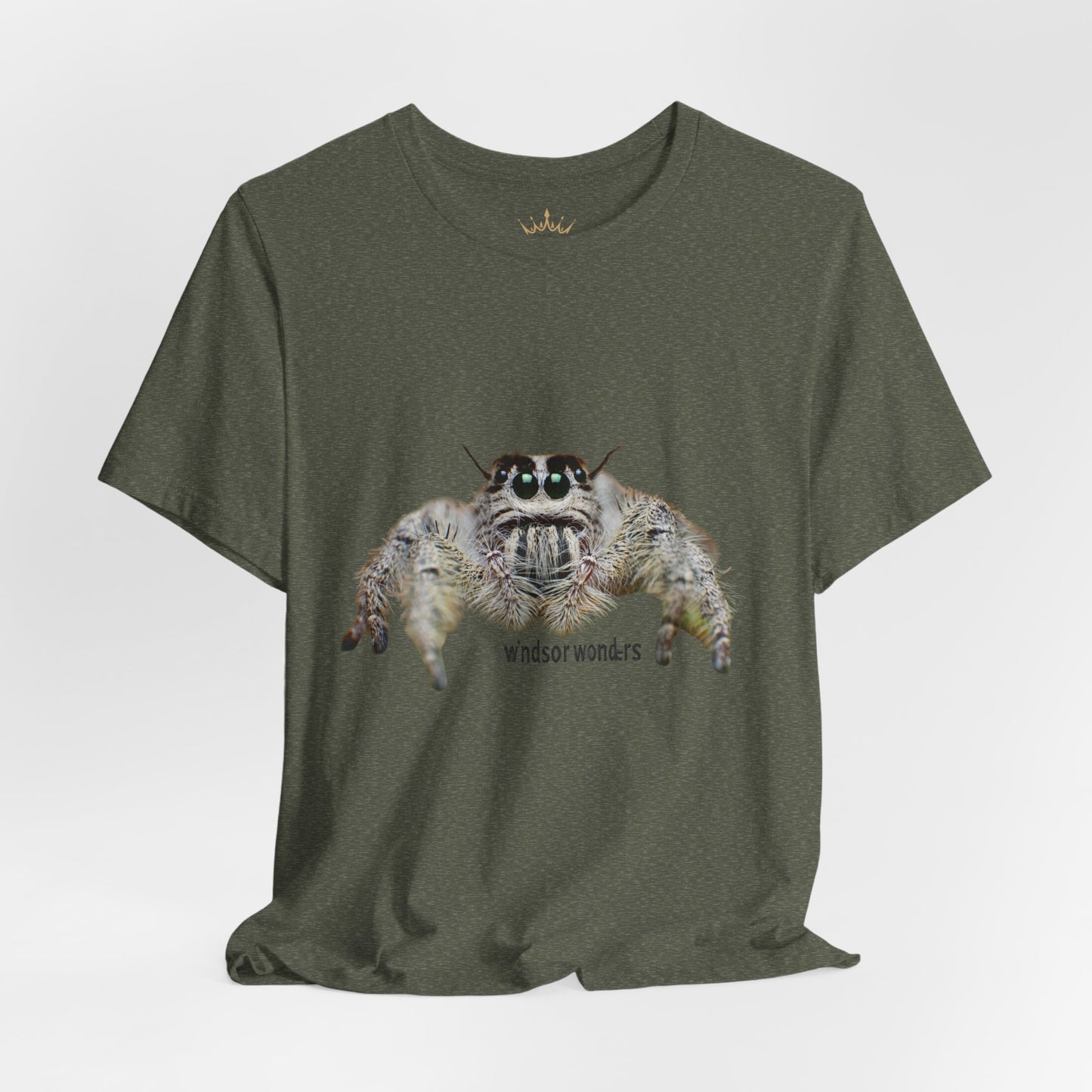 Windsor Wonders Spooder-Inspired Unisex Tee, Cute Cat Shirt, Animal Lover Gift, Fun Graphic Tees, Unique Casual Wear