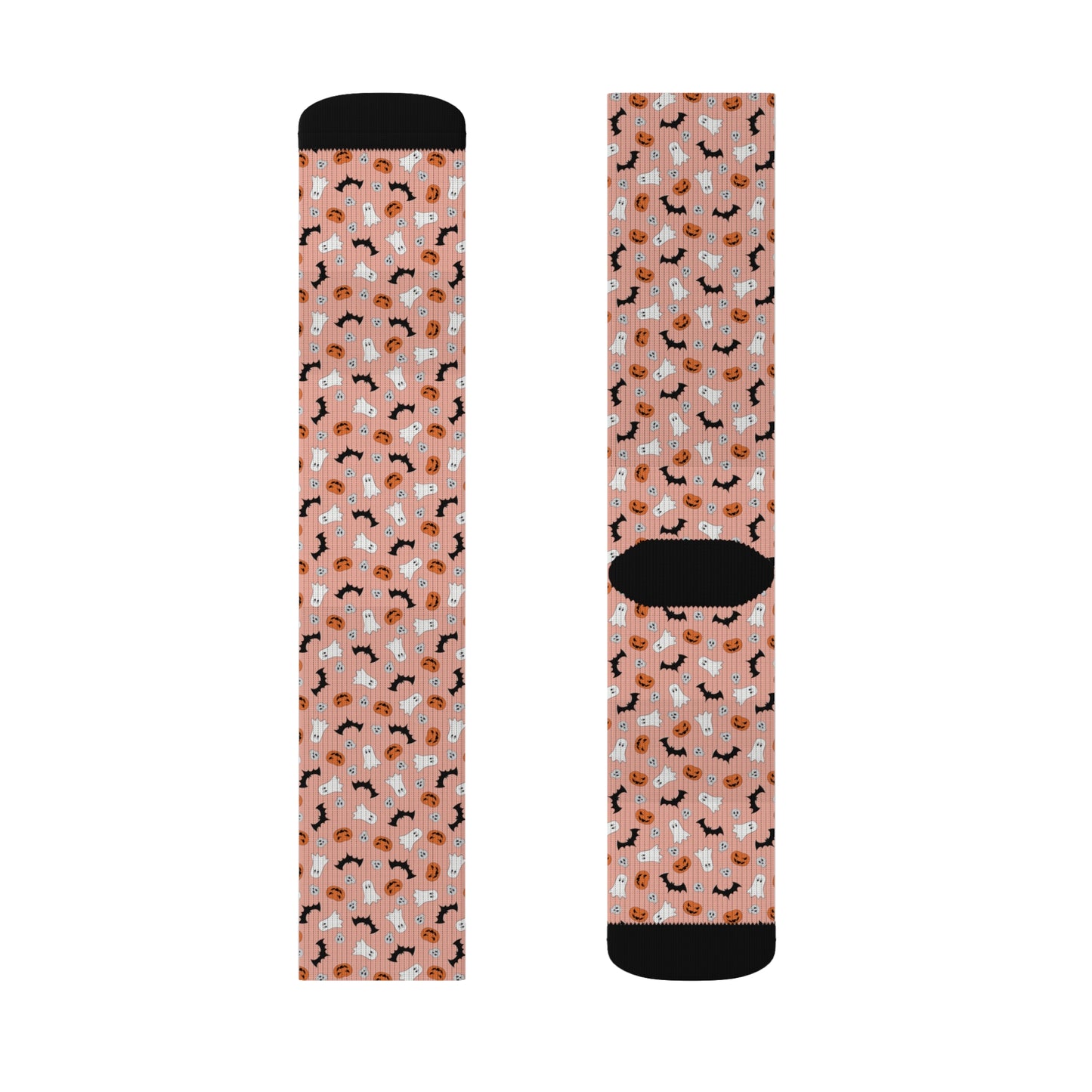 Windsor Wonders Orange Halloween Sublimation Socks