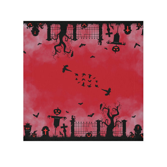 Windsor Wonders Red Graveyard Face Towel