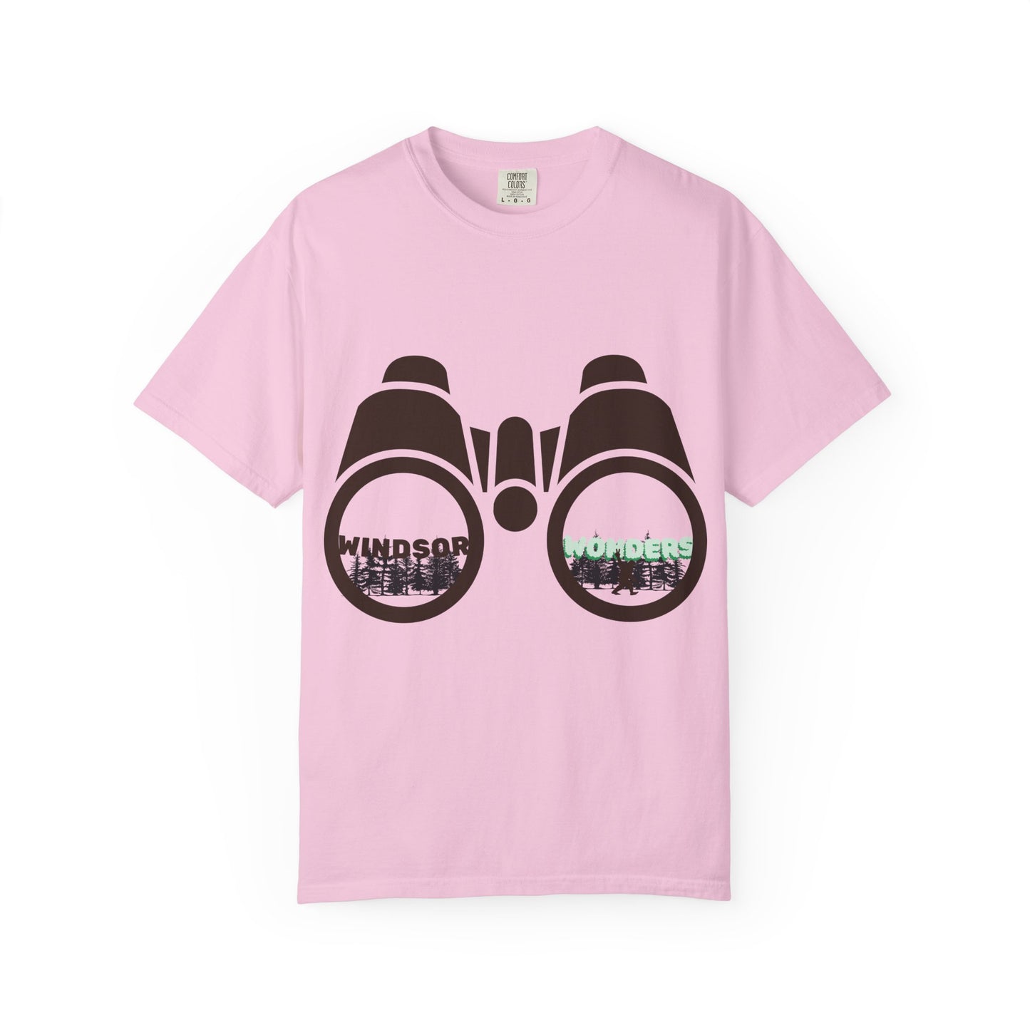 Unisex Windsor Wonders Binoculars T-Shirt, Nature Lover Gift, Outdoor Adventure Tee, Gift for Her, Hiking Shirt, Summer Casual Wear