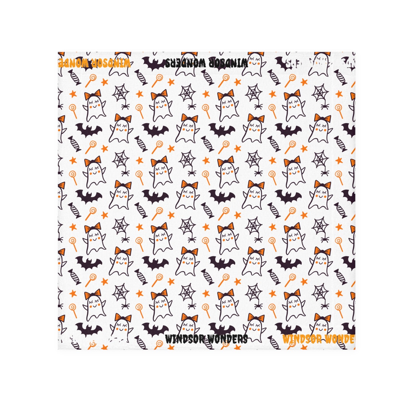 Windsor Wonders Cute Ghosts Face Towel