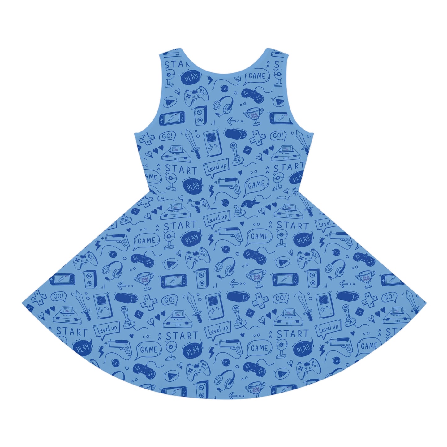 Lil Gamer Girls' Gaming Sundress - Video Game Theme