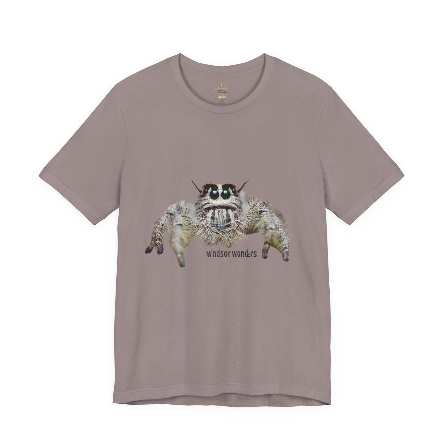 Windsor Wonders Spooder-Inspired Unisex Tee, Cute Cat Shirt, Animal Lover Gift, Fun Graphic Tees, Unique Casual Wear