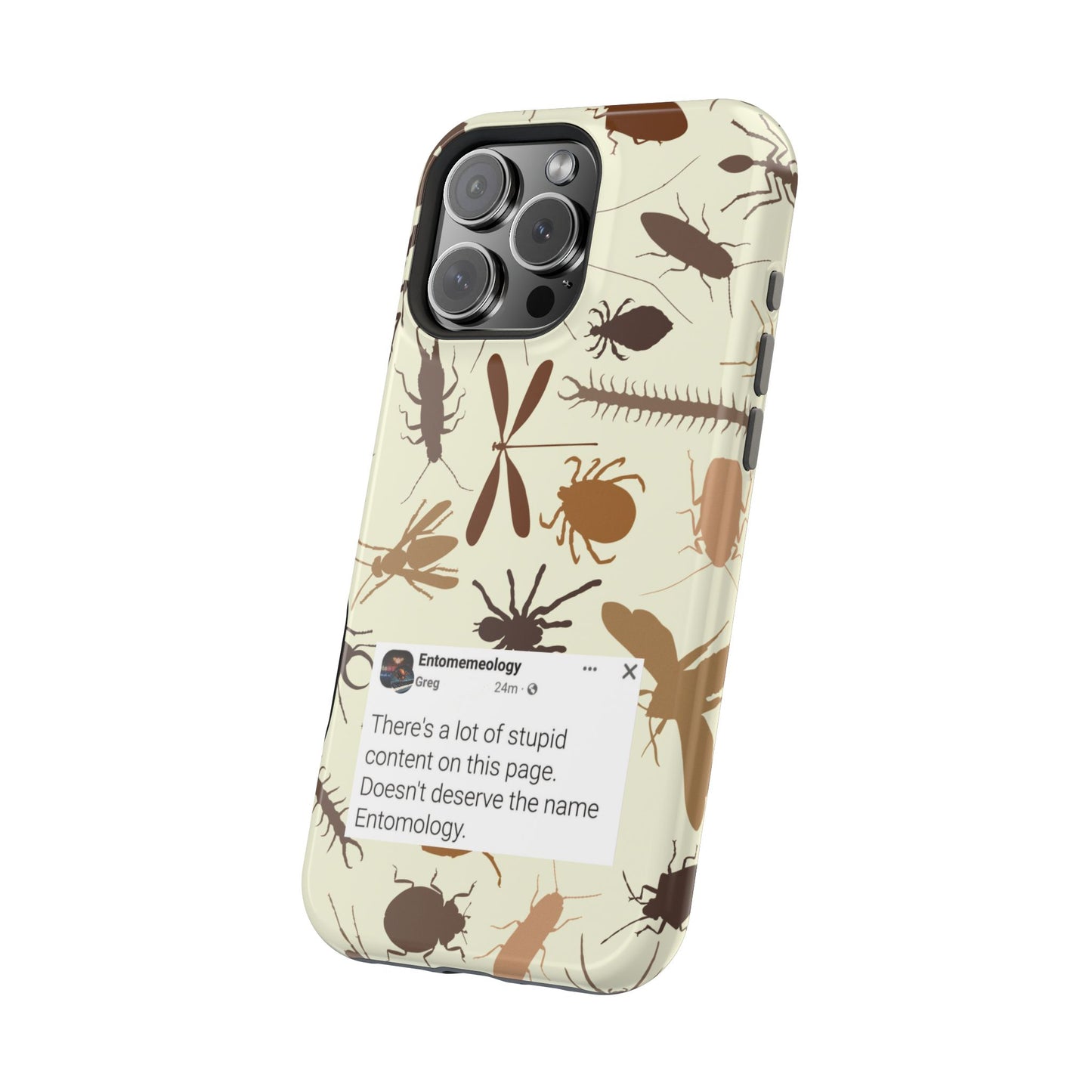 Unique Entomemeology Greg Bug Design Magnetic Tough Cases, Insect Lover Phone Cover, Durable Smartphone Case, Entomology Gift for Nature Enthusiasts, [...]