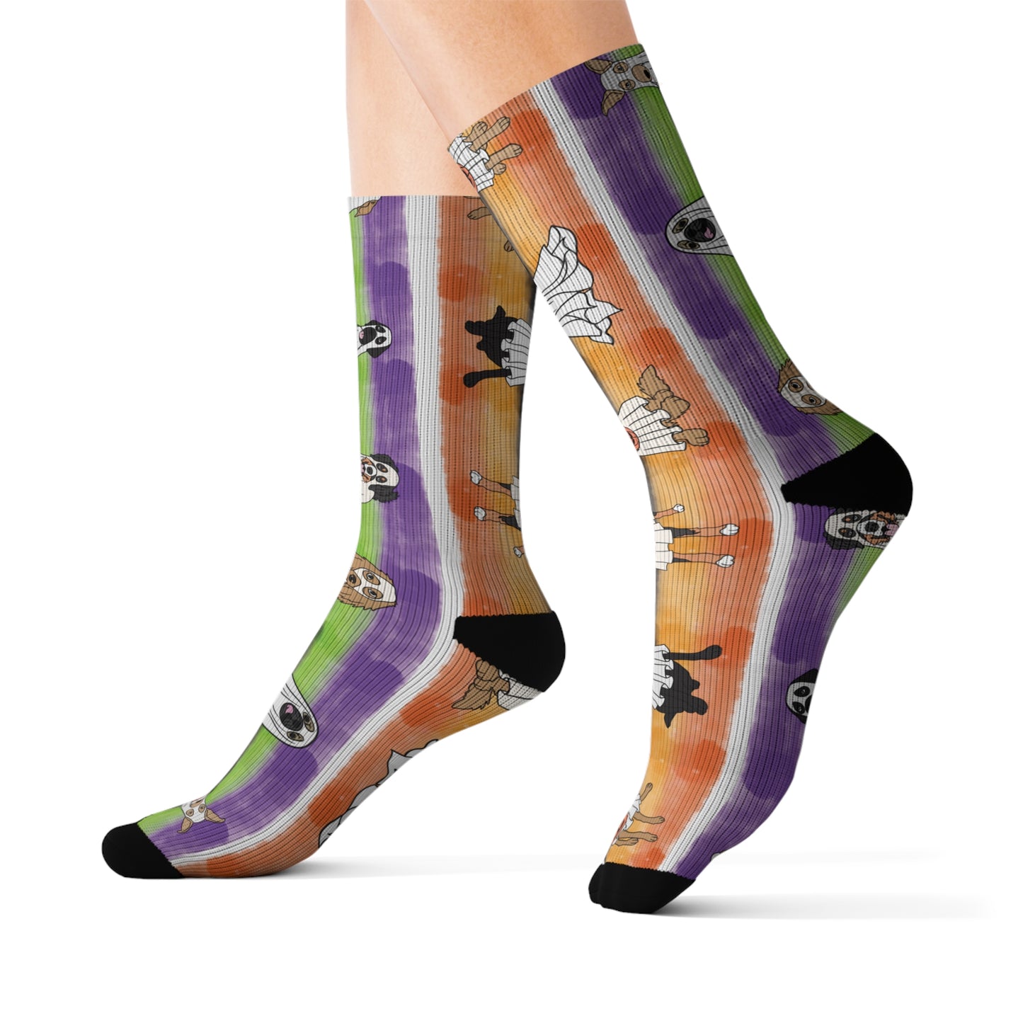 Windsor Wonders Ghost Dogs Sublimation Socks
