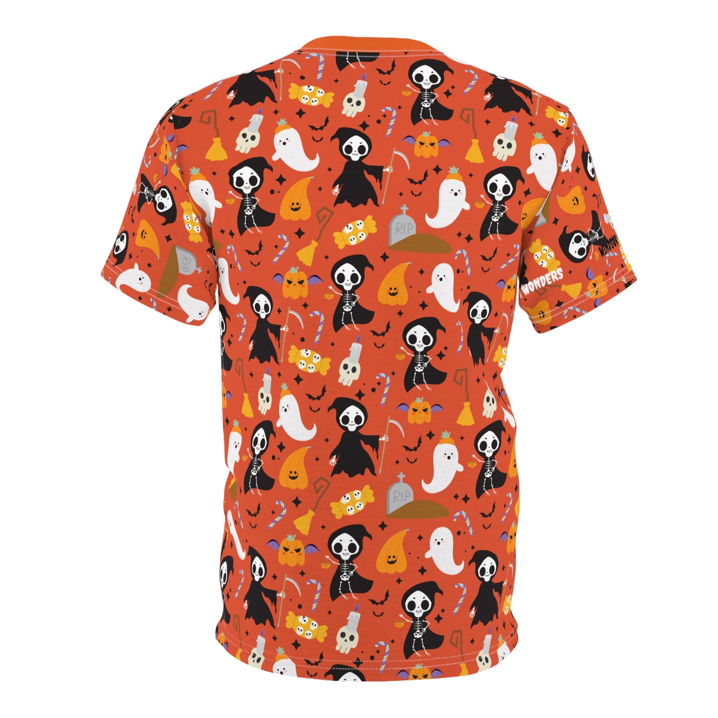 Windsor Wonders Reaper Halloween Unisex Cut & Sew Tee (AOP)