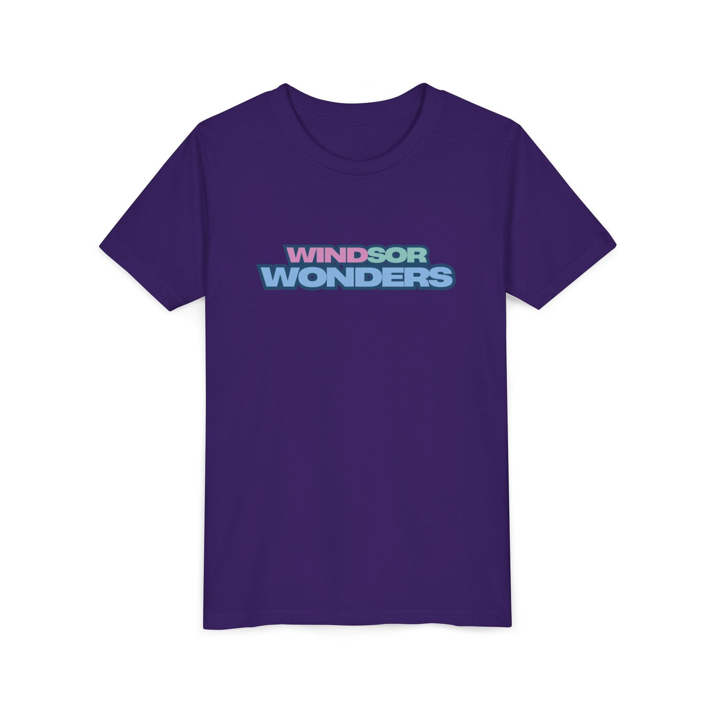 Windsor Wonders Youth Short Sleeve Tee - 'Windsor Wonders' Graphic T-Shirt, Fun Summer Wear, Gift for Kids, Adventure Apparel, Family Outing