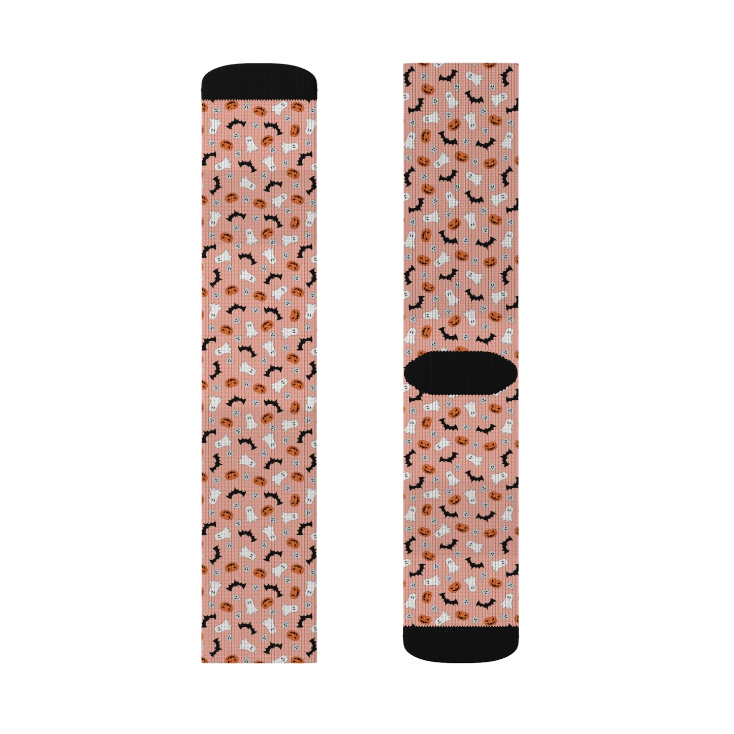 Windsor Wonders Orange Halloween Sublimation Socks