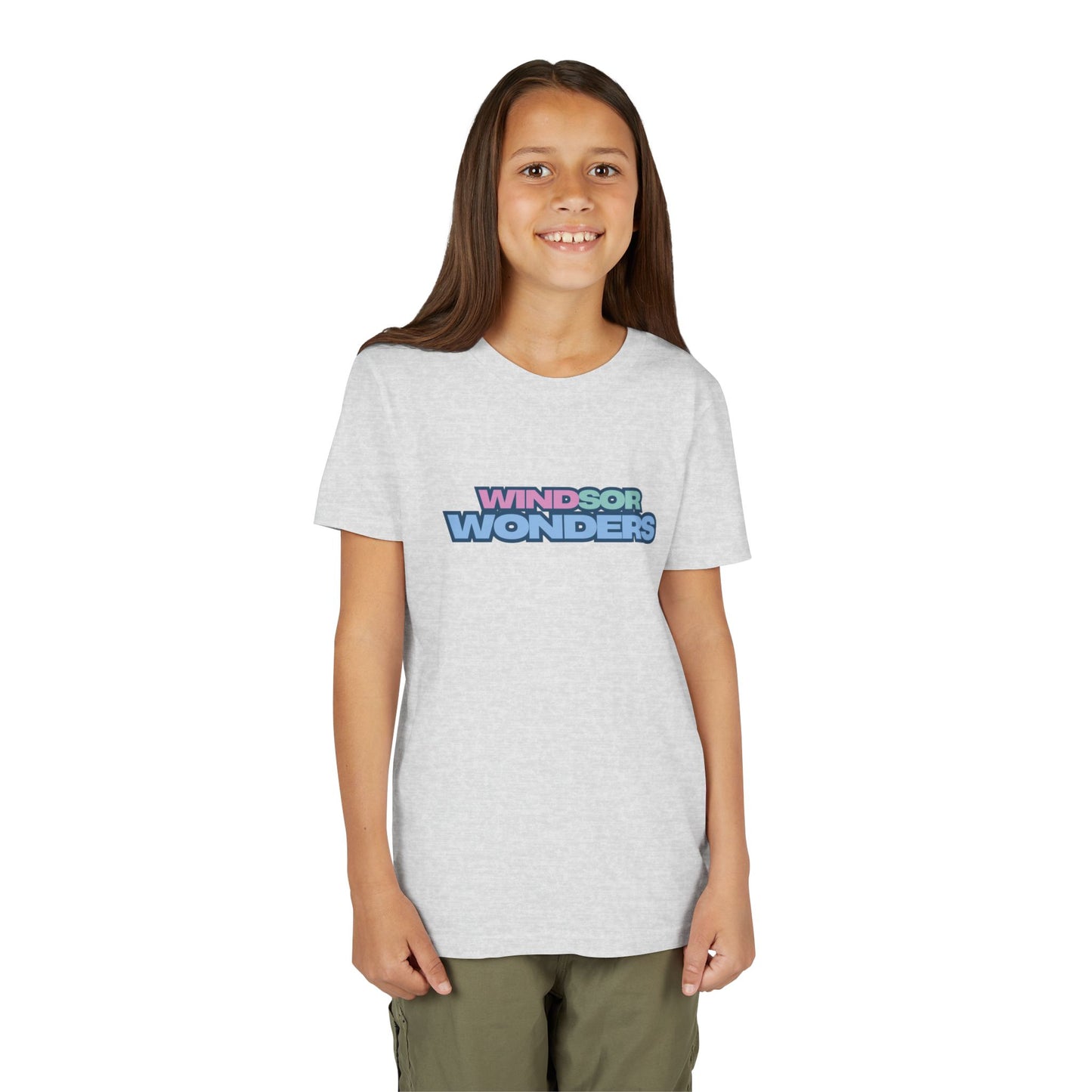 Windsor Wonders Youth Short Sleeve Tee - 'Windsor Wonders' Graphic T-Shirt, Fun Summer Wear, Gift for Kids, Adventure Apparel, Family Outing