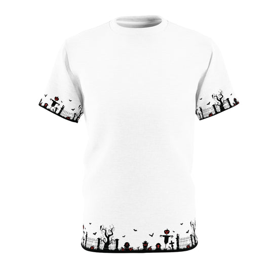 Windsor Wonders White Graveyard Unisex Cut & Sew Tee (AOP)