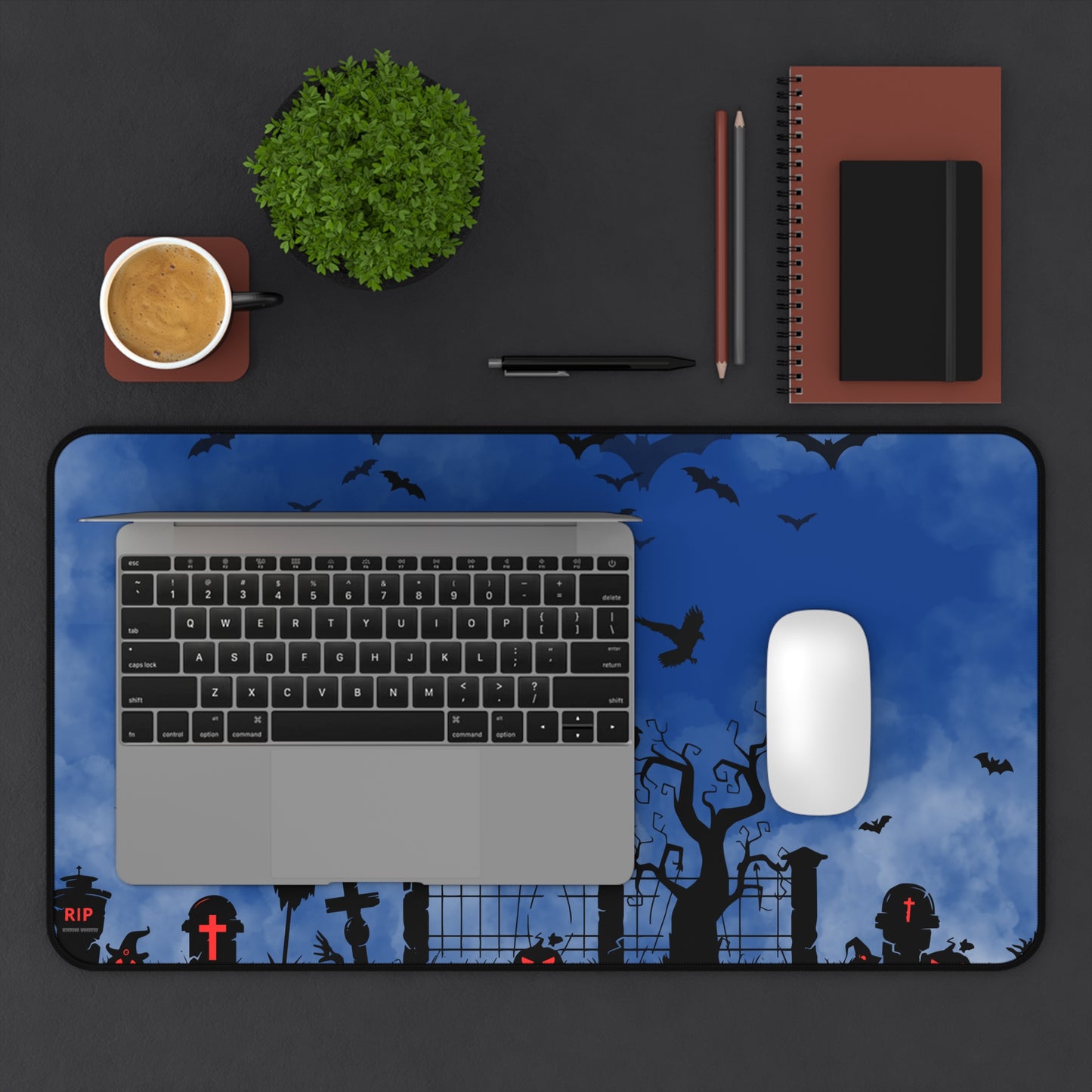 Windsor Wonders Dark Blue Graveyard Desk Mat