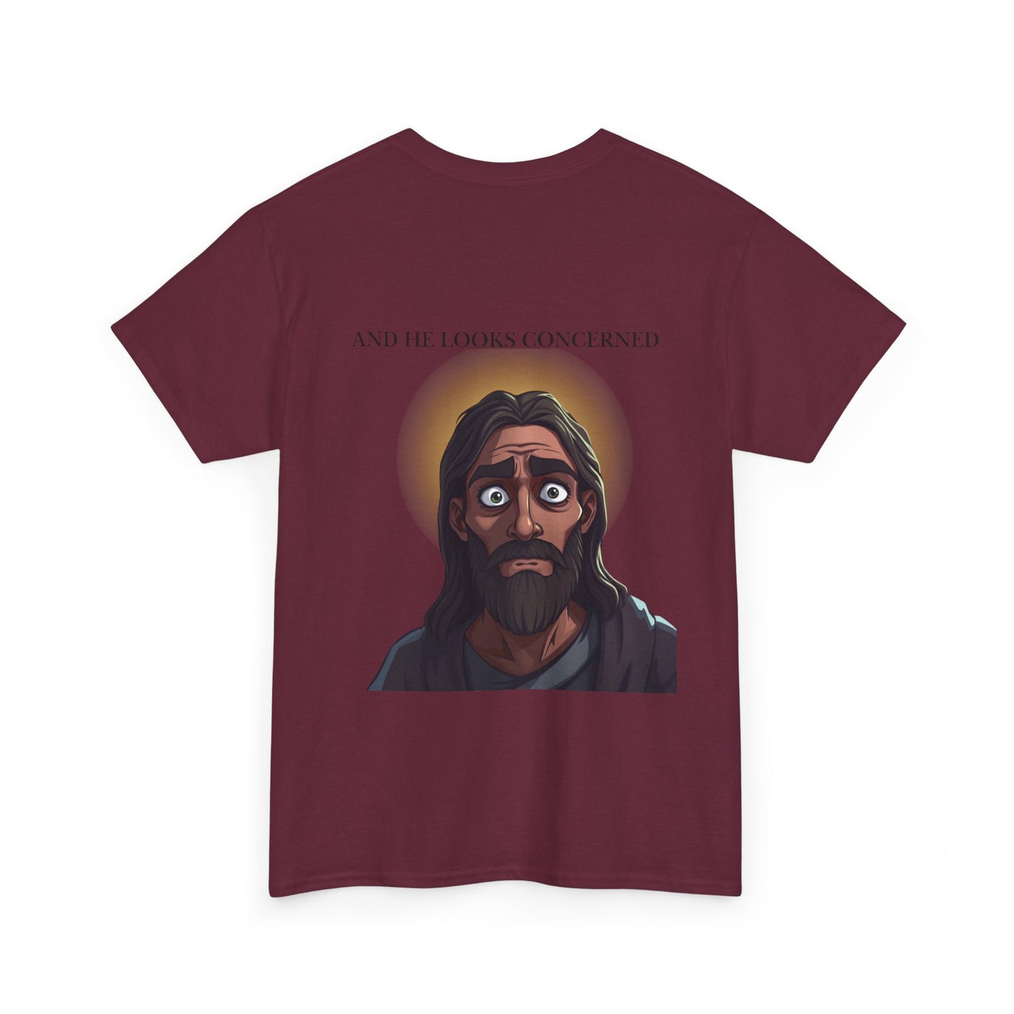 Funny Religious T-Shirt, Jesus is Watching Tee, Humorous Christian Apparel, Gift for Believers, Unique Faith-Based Clothing