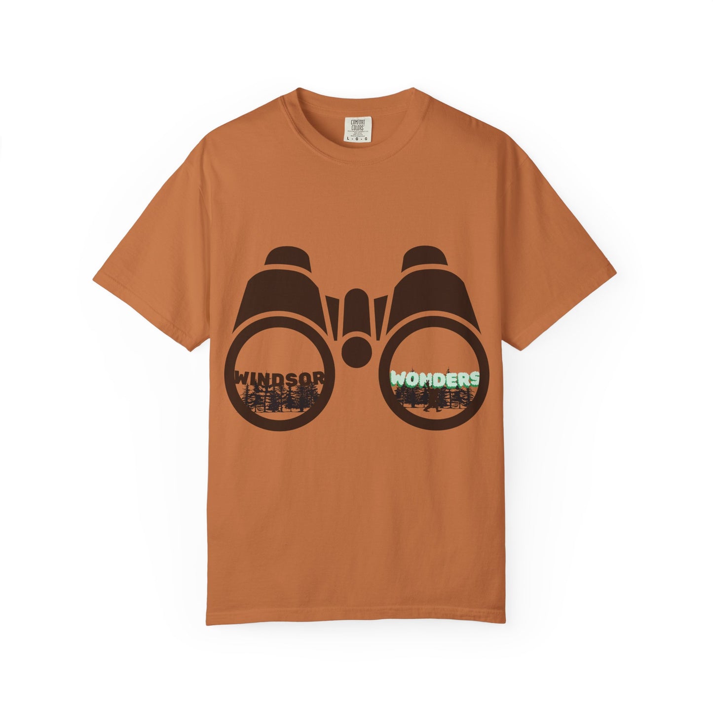 Unisex Windsor Wonders Binoculars T-Shirt, Nature Lover Gift, Outdoor Adventure Tee, Gift for Her, Hiking Shirt, Summer Casual Wear