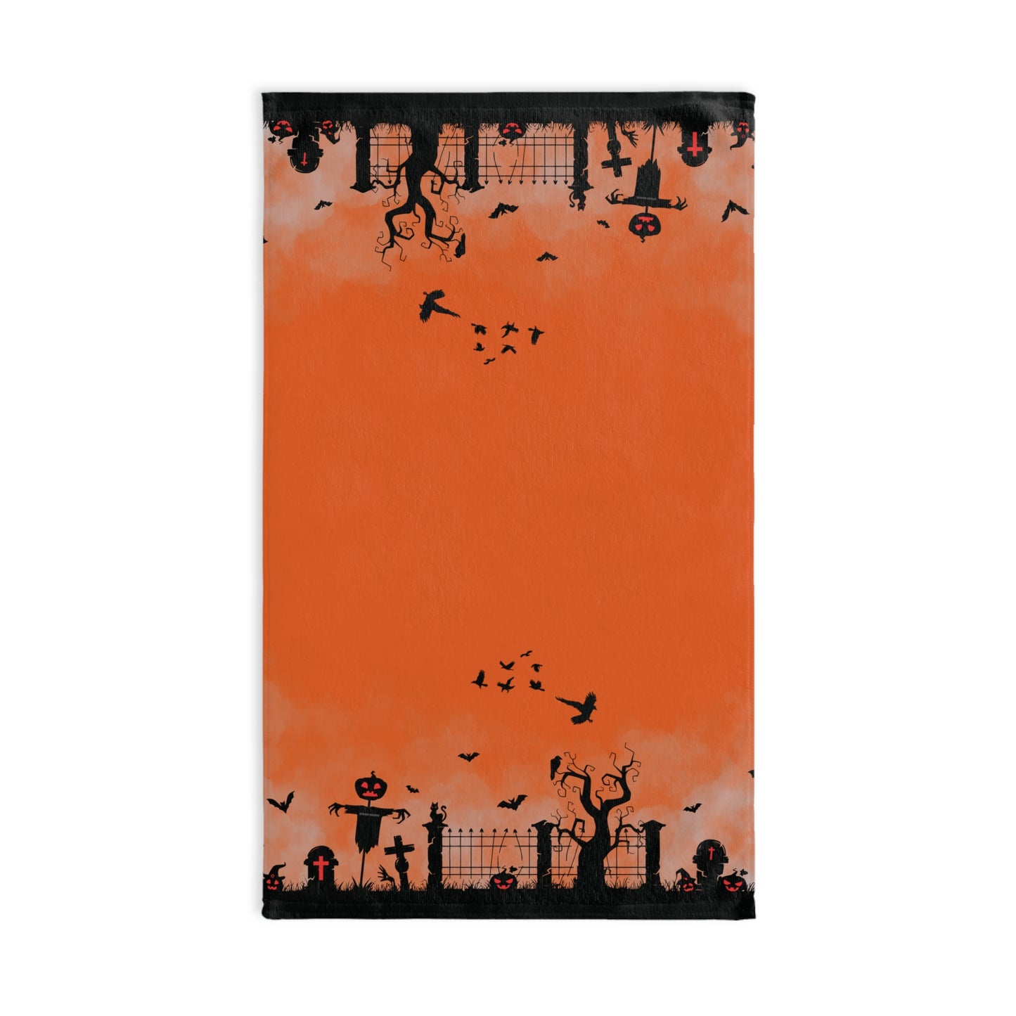 Windsor Wonders Orange Graveyard Hand Towel