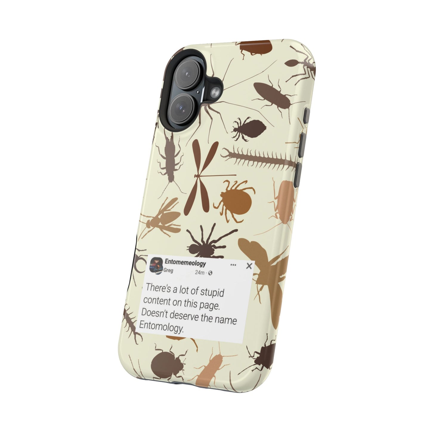 Unique Entomemeology Greg Bug Design Magnetic Tough Cases, Insect Lover Phone Cover, Durable Smartphone Case, Entomology Gift for Nature Enthusiasts, [...]