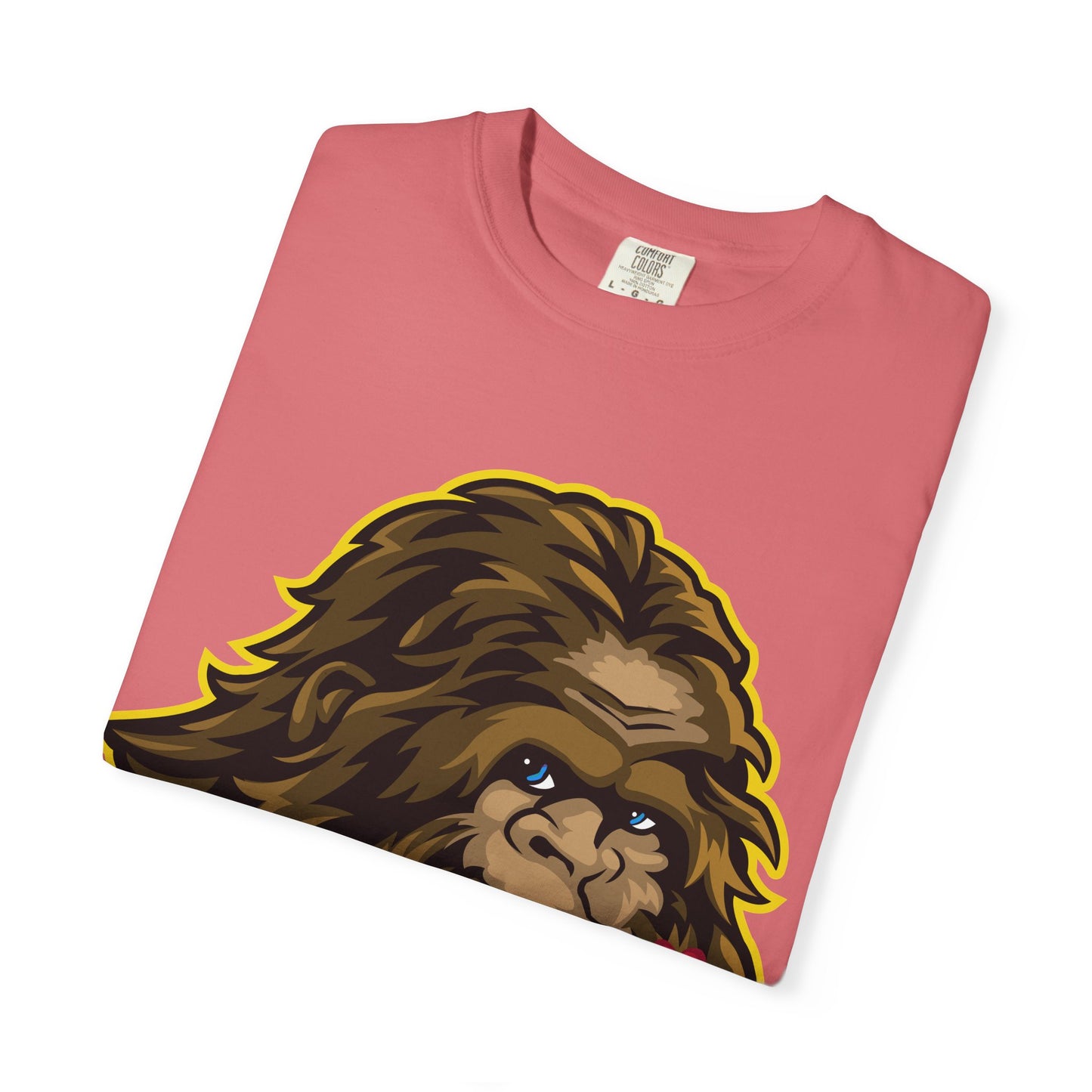 Sasquatch Kisses T-Shirt, Unisex Graphic Tee, Wild Animal Shirt, Nature Lover Gift, Unique Casual Wear, Funny Big Foot T-Shirt