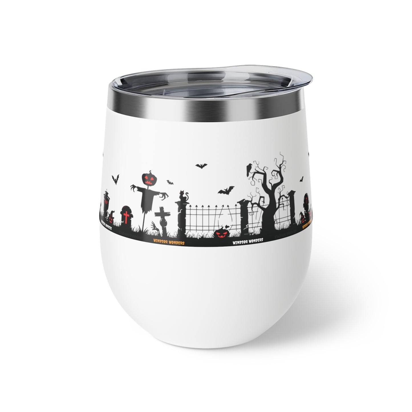 Windsor Wonders Graveyard Copper Vacuum Insulated Cup, 12oz