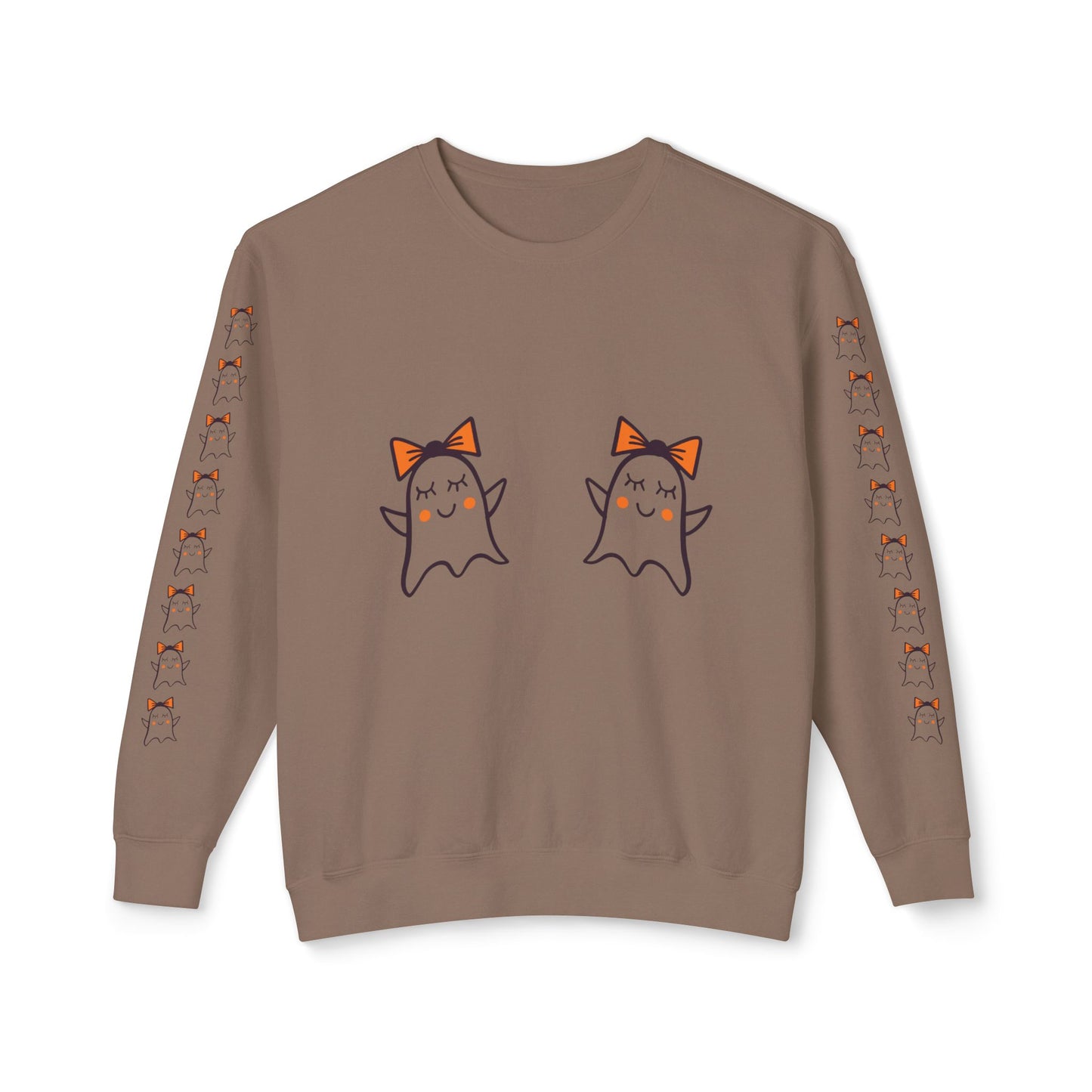Cute Ghosts Unisex Lightweight Crewneck Sweatshirt