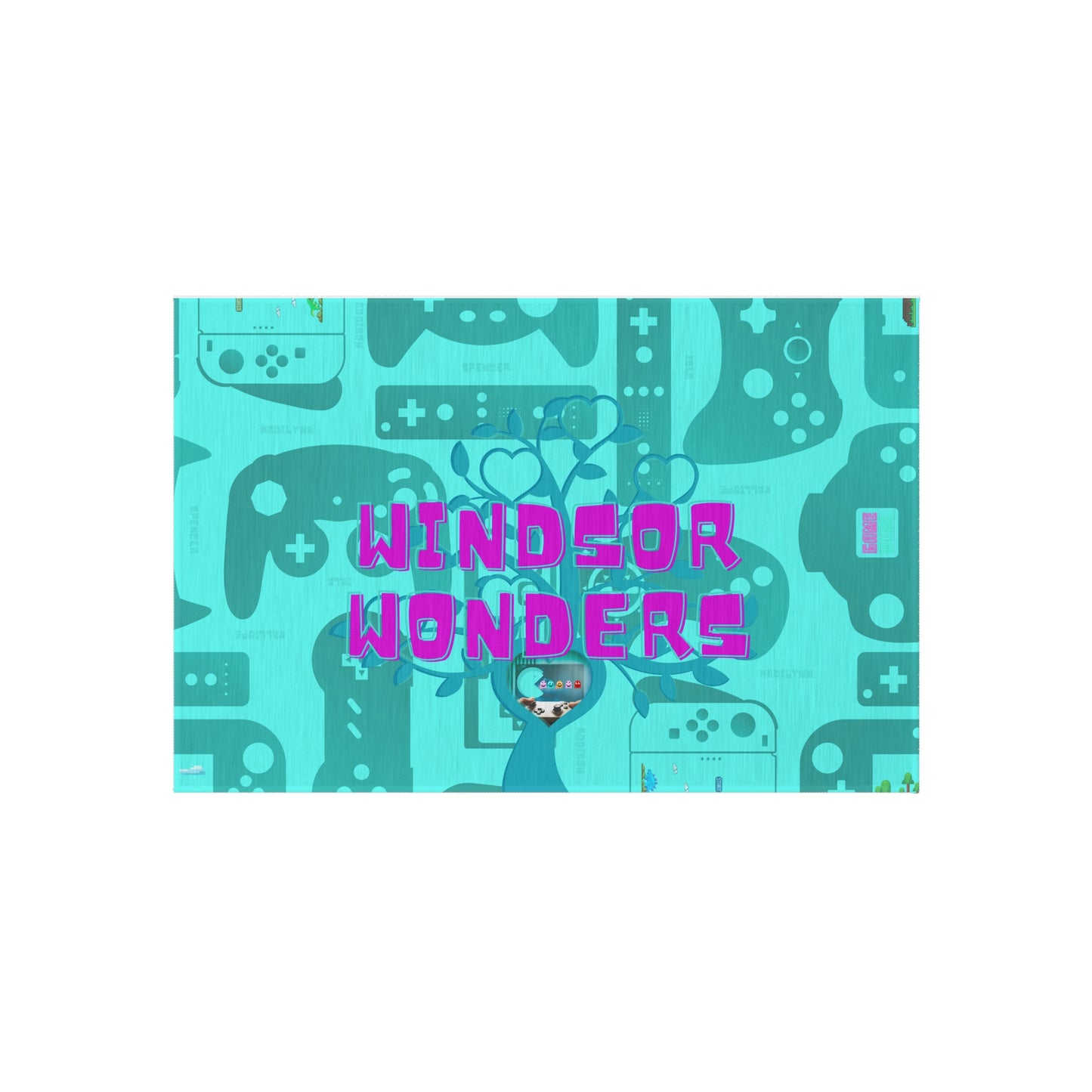 Gaming Outdoor Rug - Windsor Wonders Family Pattern