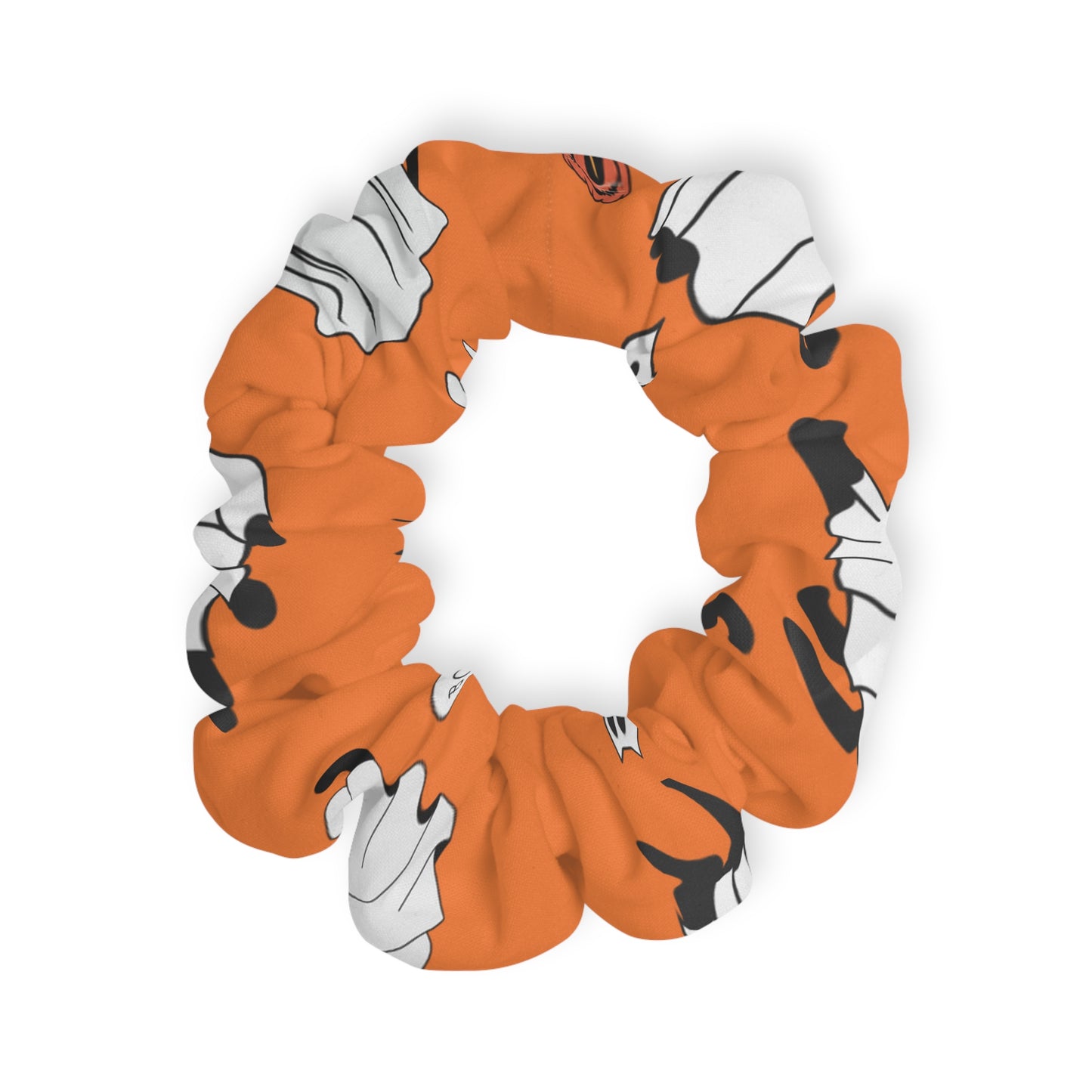 Windsor Wonders Ghost Cats Orange Scrunchie