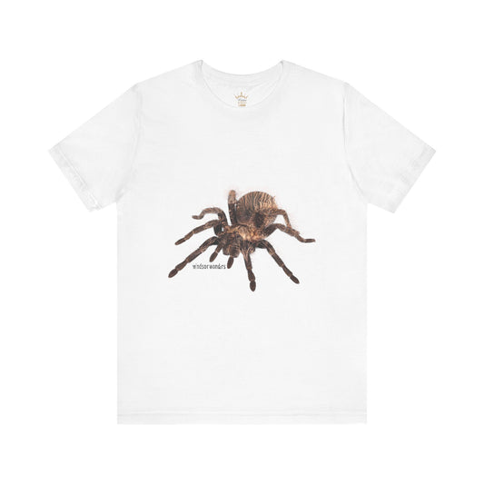 T-Shirt featuring a Realistic Tarantula Design, Funny Spider Lover Tee, Gift for Entomologists, Halloween Costume Shirt, Nature Fan [...]