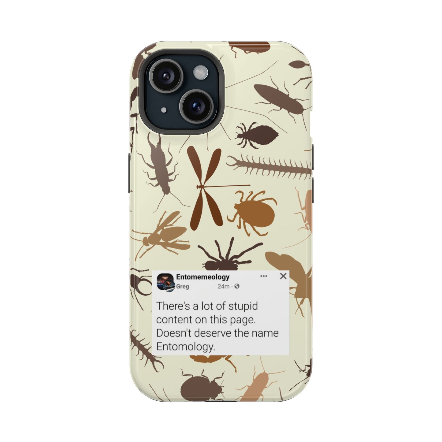 Unique Entomemeology Greg Bug Design Magnetic Tough Cases, Insect Lover Phone Cover, Durable Smartphone Case, Entomology Gift for Nature Enthusiasts, [...]