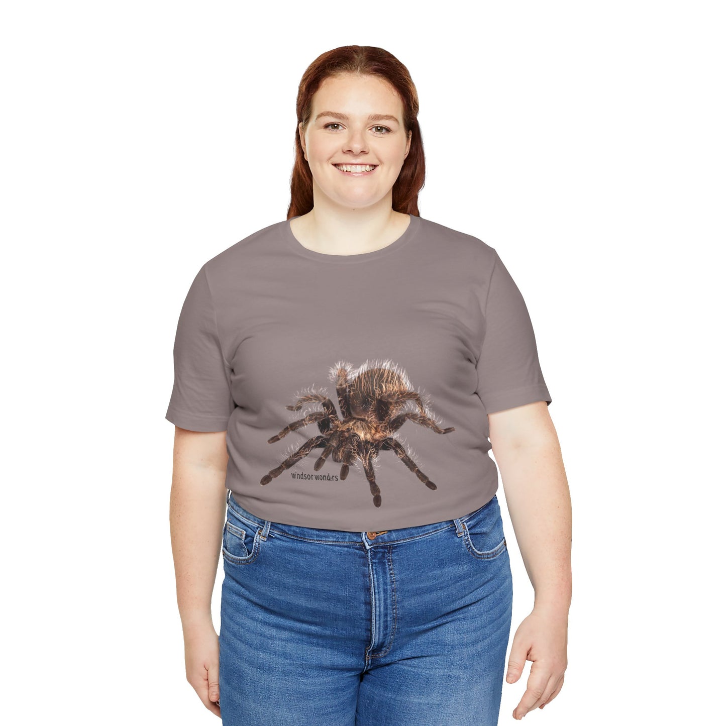 T-Shirt featuring a Realistic Tarantula Design, Funny Spider Lover Tee, Gift for Entomologists, Halloween Costume Shirt, Nature Fan [...]