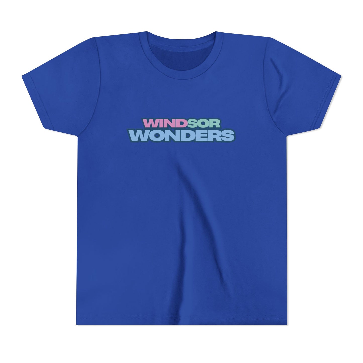 Windsor Wonders Youth Short Sleeve Tee - 'Windsor Wonders' Graphic T-Shirt, Fun Summer Wear, Gift for Kids, Adventure Apparel, Family Outing