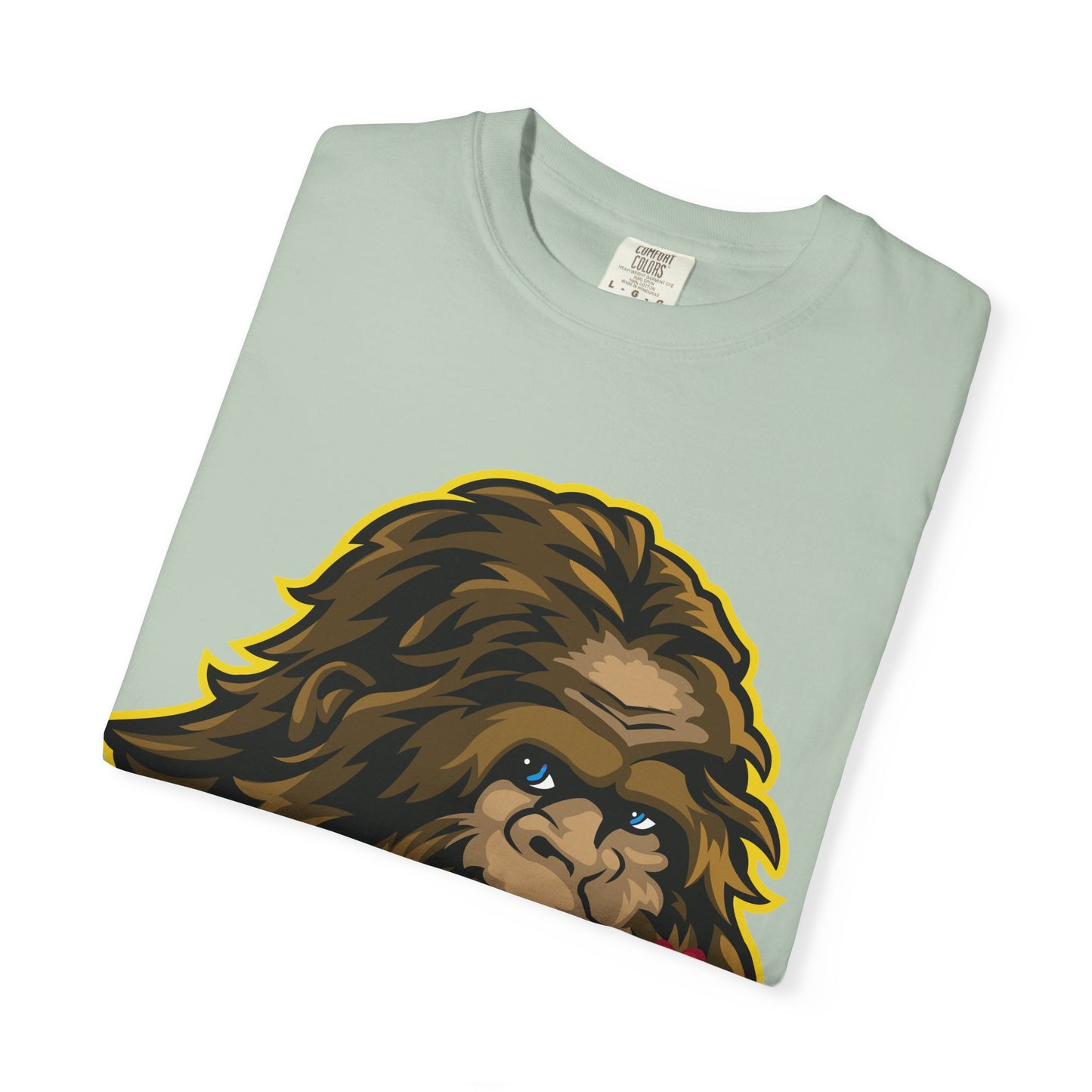 Sasquatch Kisses T-Shirt, Unisex Graphic Tee, Wild Animal Shirt, Nature Lover Gift, Unique Casual Wear, Funny Big Foot T-Shirt