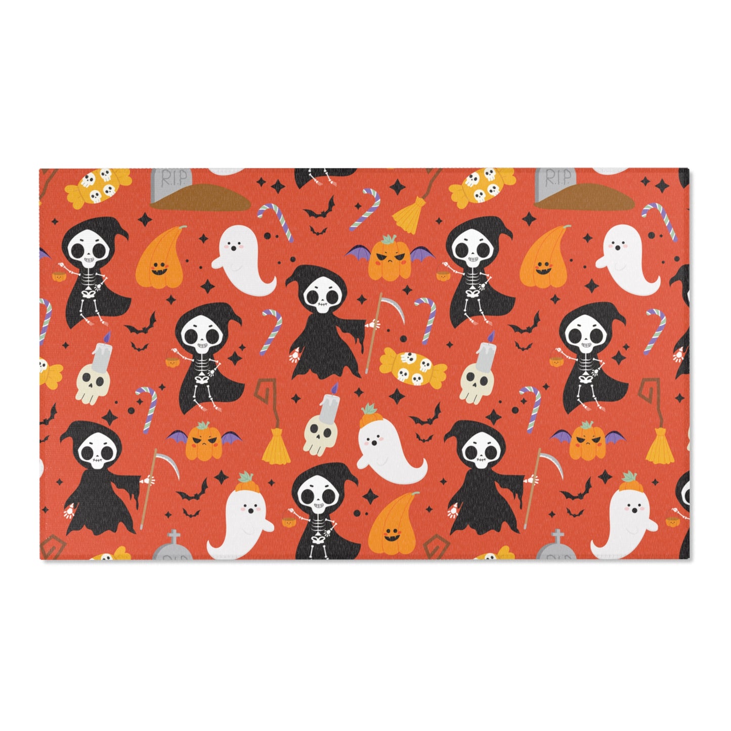 Windsor Wonders Reaper Halloween Area Rugs